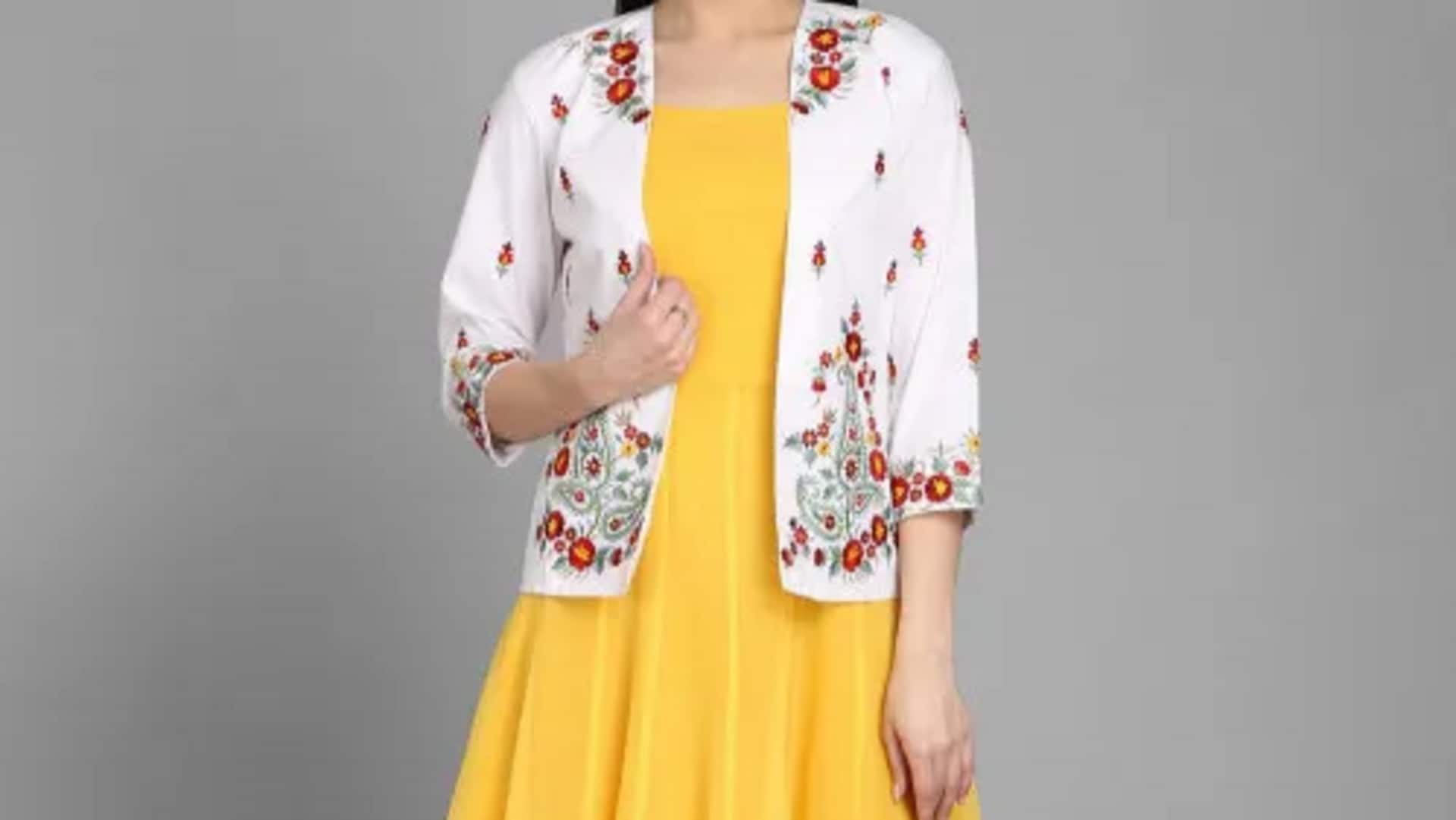 Gaya jaket Anarkali untuk fesyen sepanjang tahun