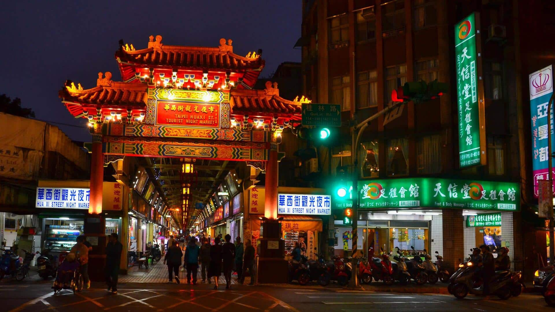 Lima Pasar Malam Yang Tersembunyi Di Taipei