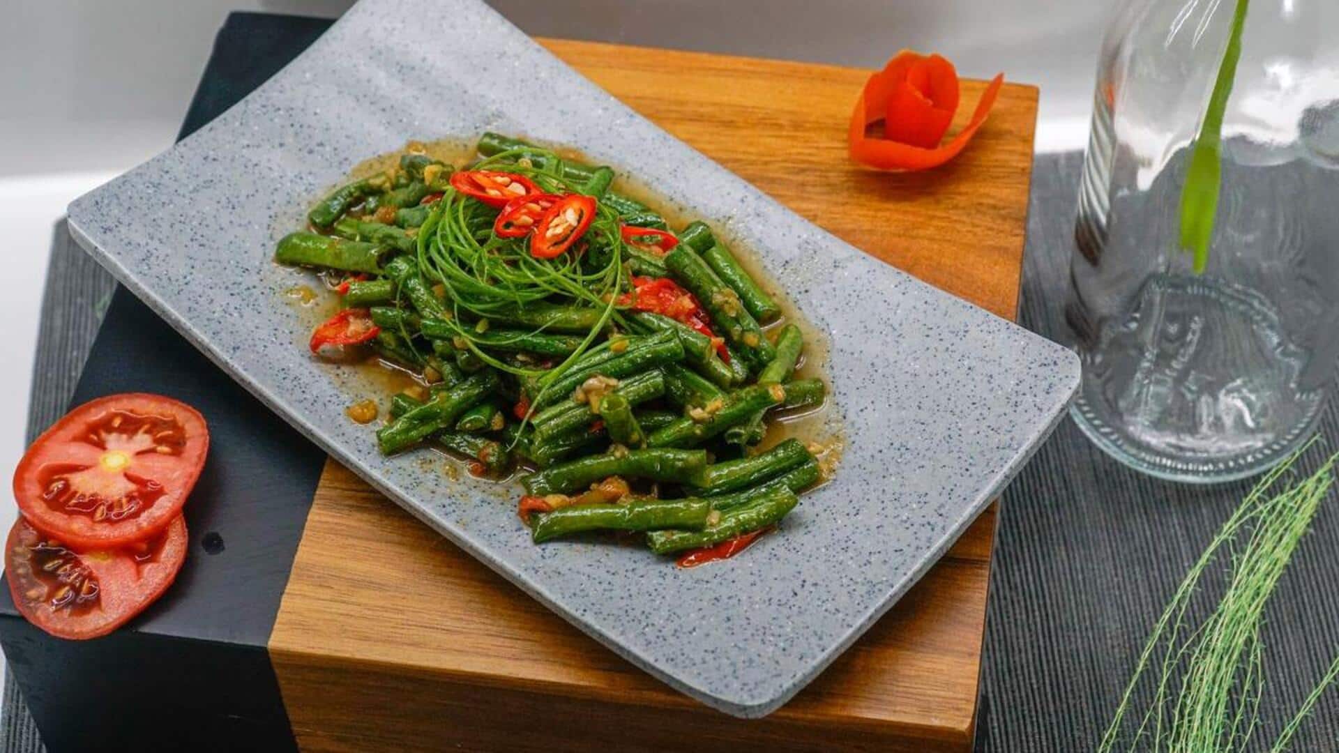 Lima Cara Lezat Mengolah Kacang Panjang dalam Hidangan Utama