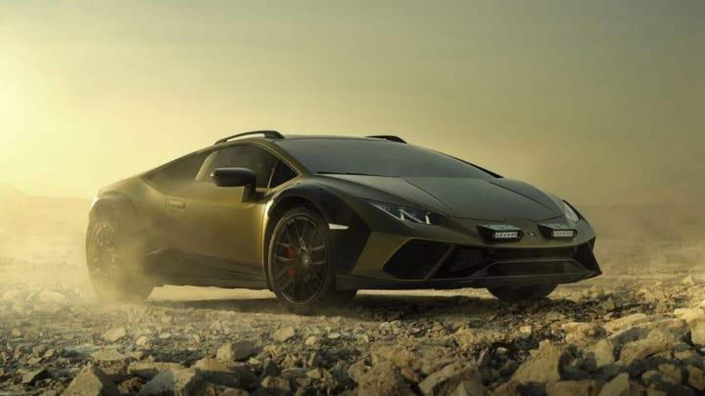 Lamborghini Huracan Sterrato baru mengaspal di AS