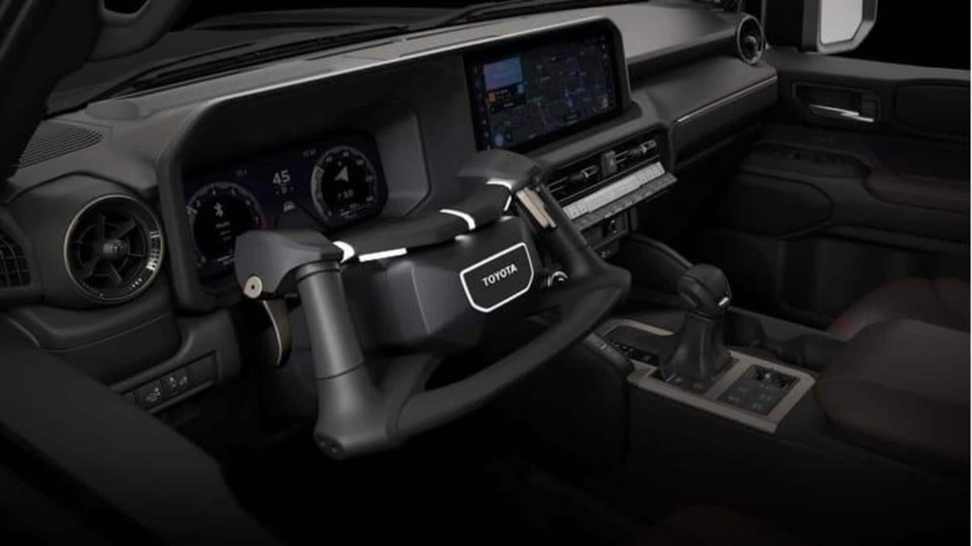 Toyota memperkenalkan 'NEO Steer' bergaya 'yoke' untuk SUV Land Cruiser 2024