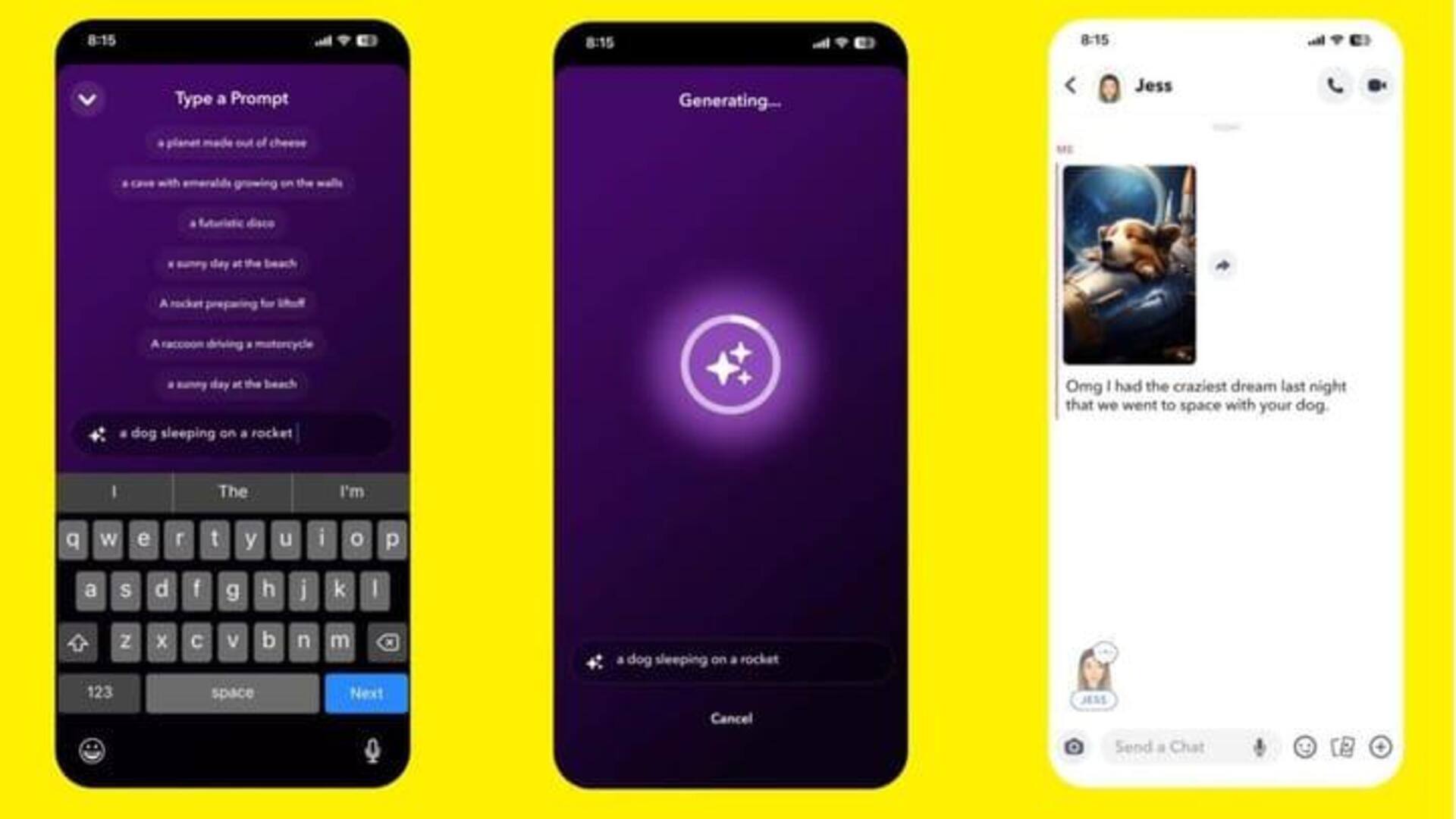 Pelanggan Snapchat+ kini dapat berbagi foto yang dihasilkan AI: Begini caranya