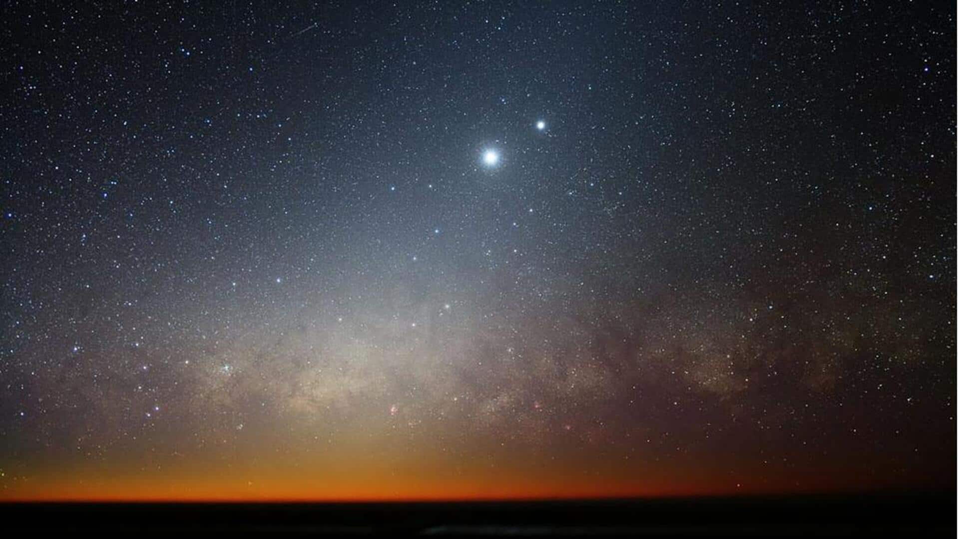 Mengamati Cahaya Planet yang Bersinar secara Stabil di Langit