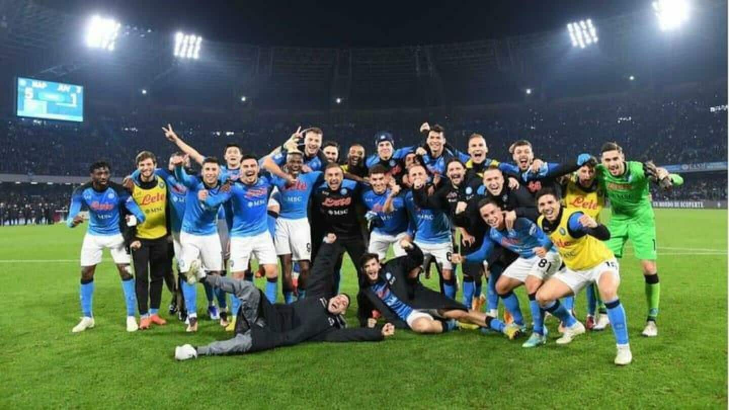 Serie A 2022-23, Napoli mengalahkan Juventus 5-1: Berikut Statistiknya