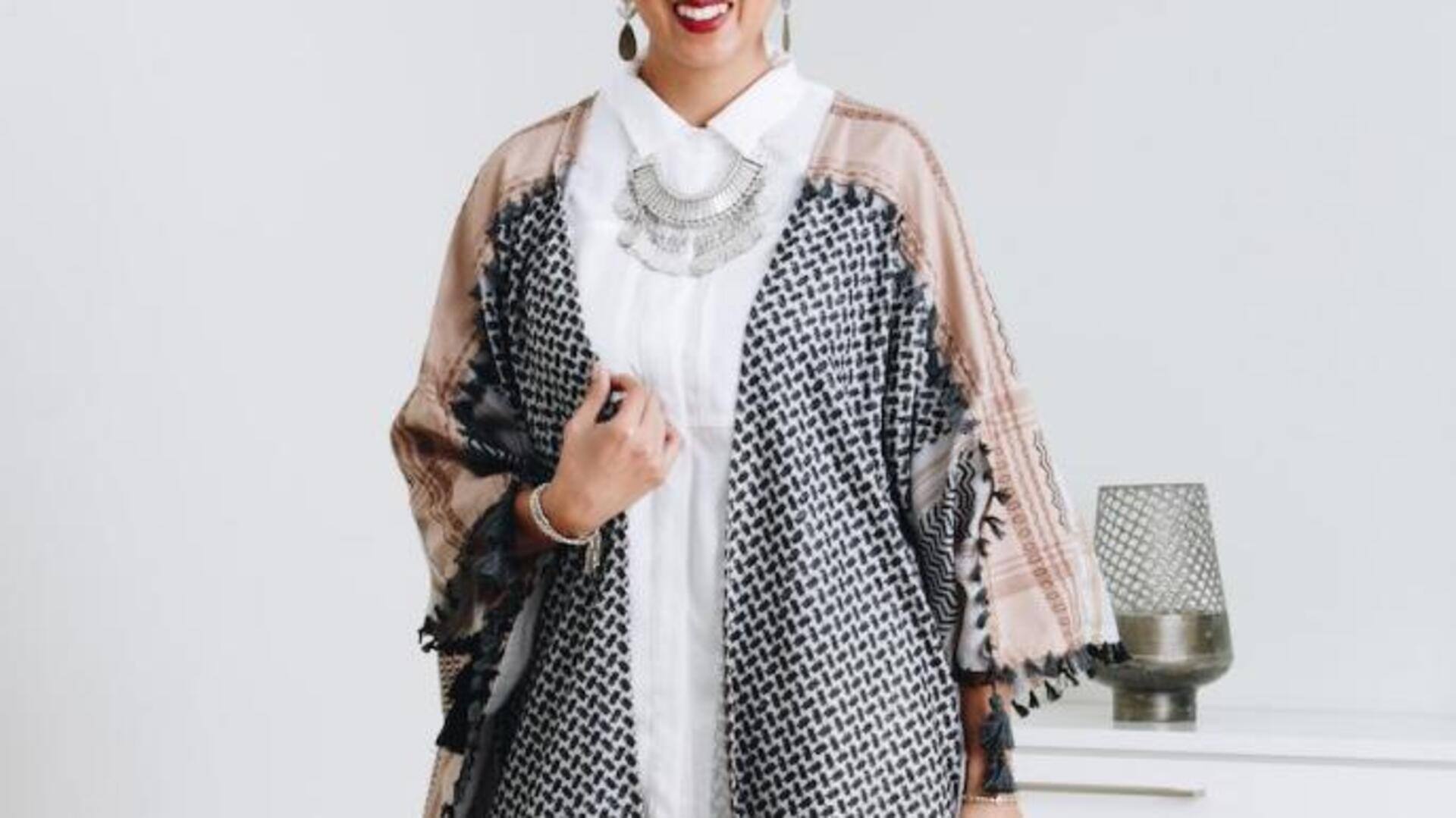 Pola Kafiyeh ikonik dalam fesyen kontemporer