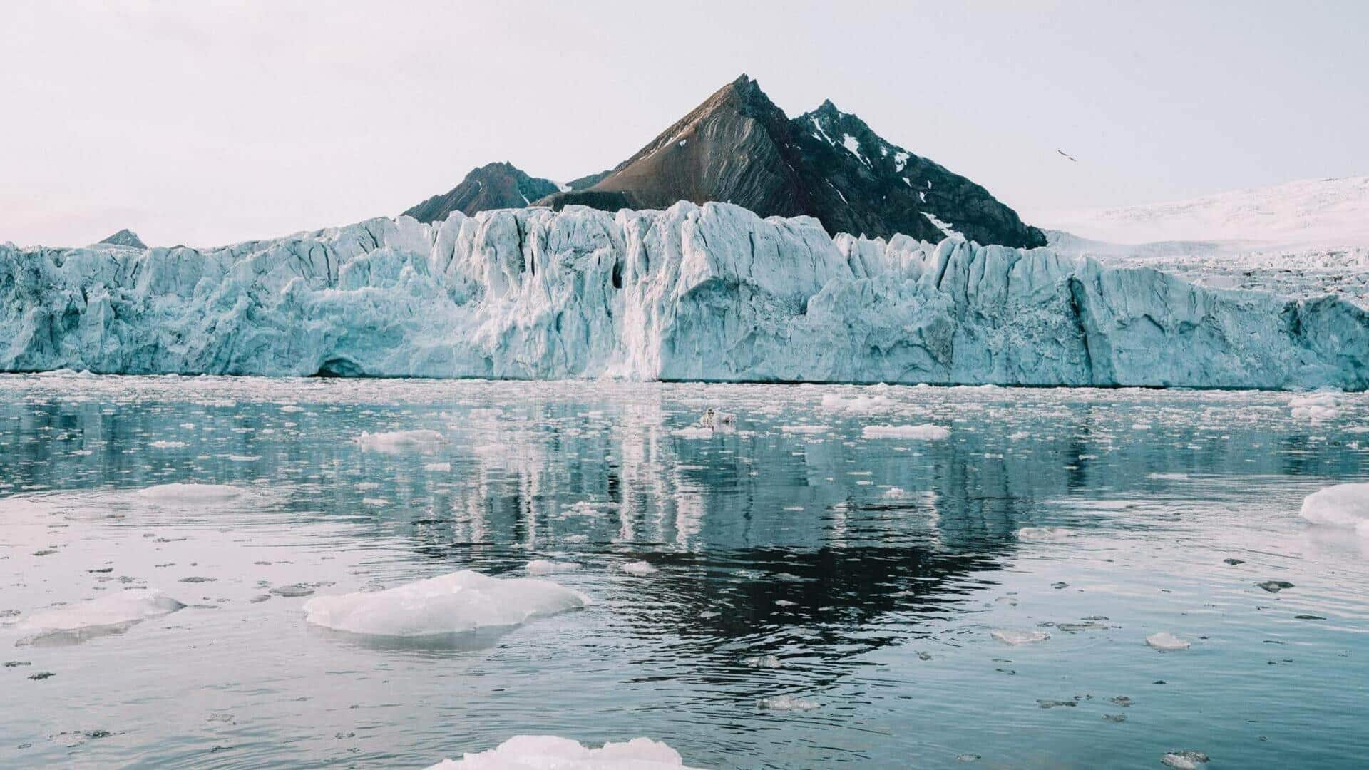 Petualangan panjat es yang mendebarkan di Svalbard, Norwegia