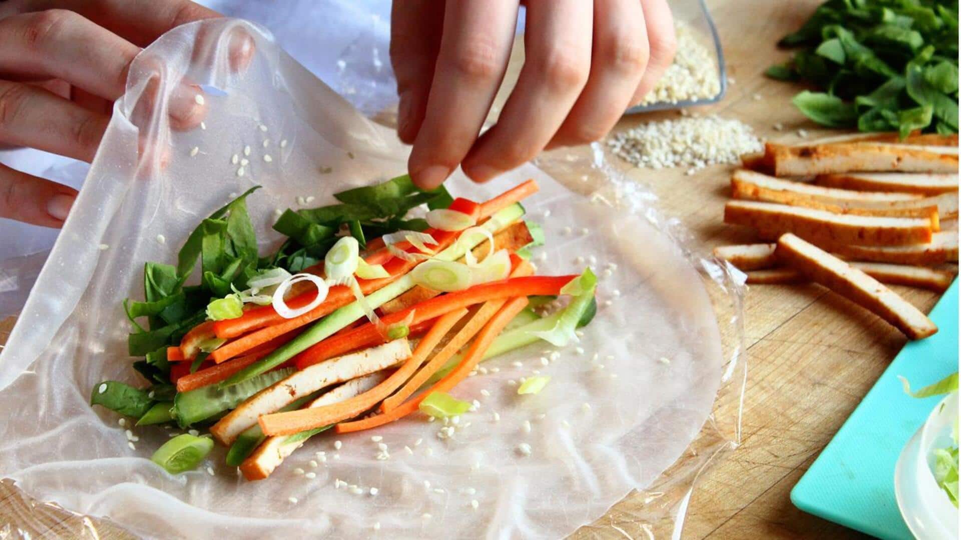 Seni Memasak yang Mengagumkan dengan Sentuhan Rice Paper