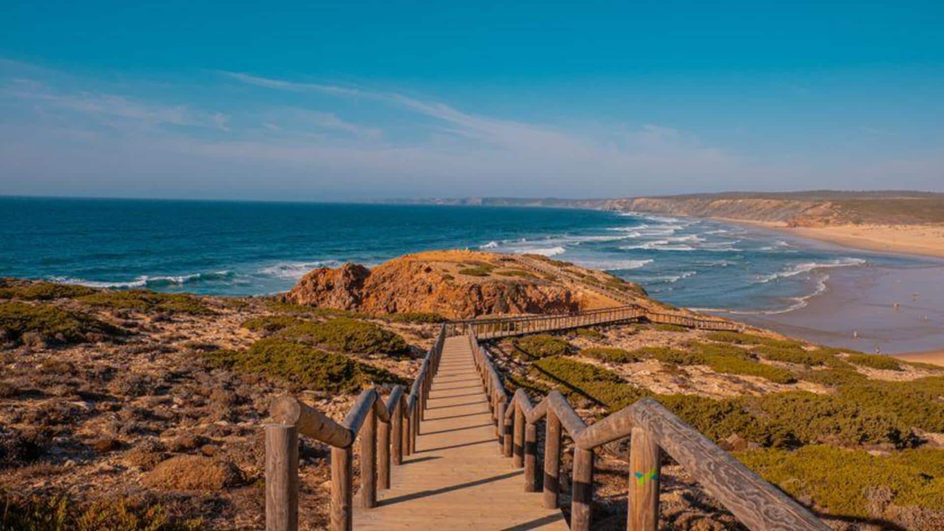 Pantai Tersembunyi di Algarve, Portugal
