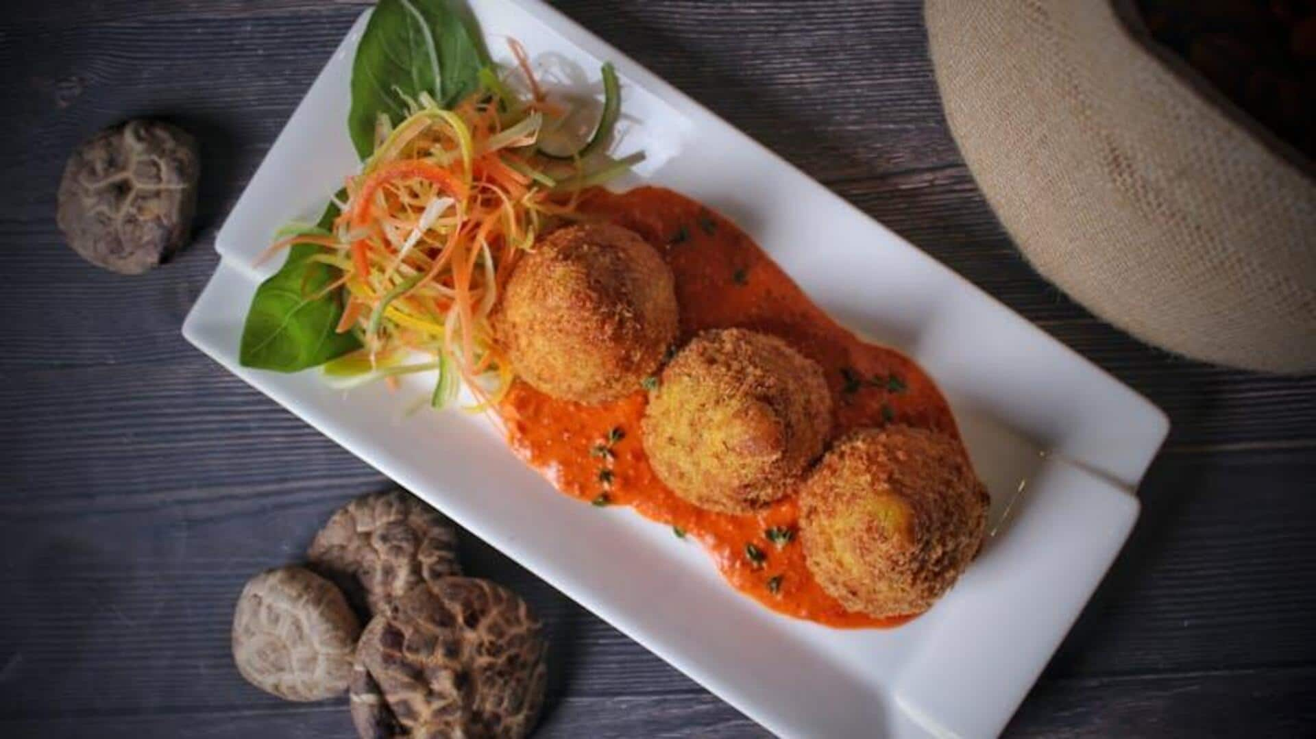 Panduan Membuat Arancini Vegetarian ala Italia