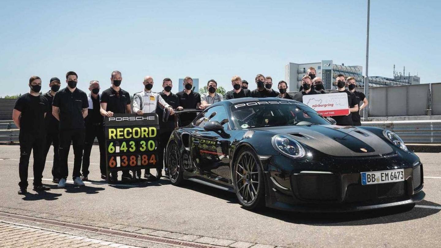Porsche 911 GT2 RS mencetak rekor lap baru di Nurburgring