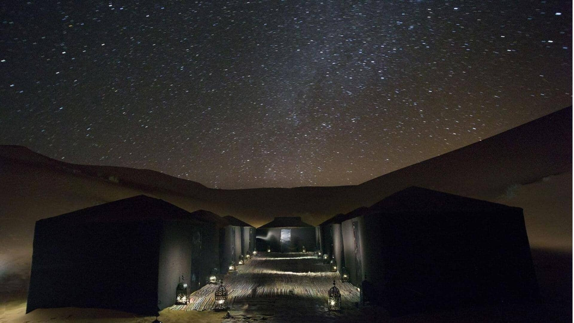 Jelajahi misteri langit malam di Sahara, Maroko