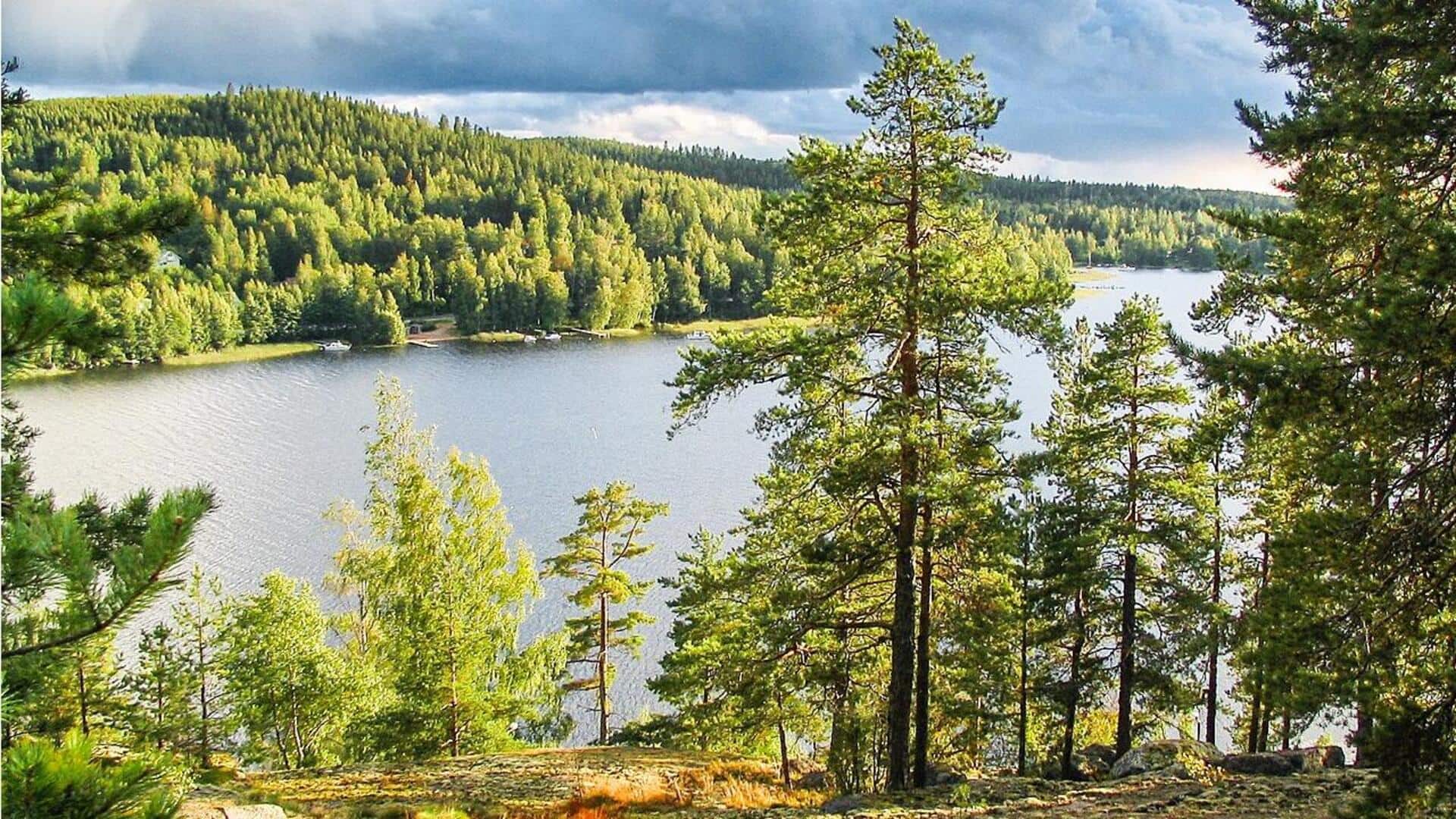Menjelajahi Pulau-Pulau Danau Terpencil di Finlandia