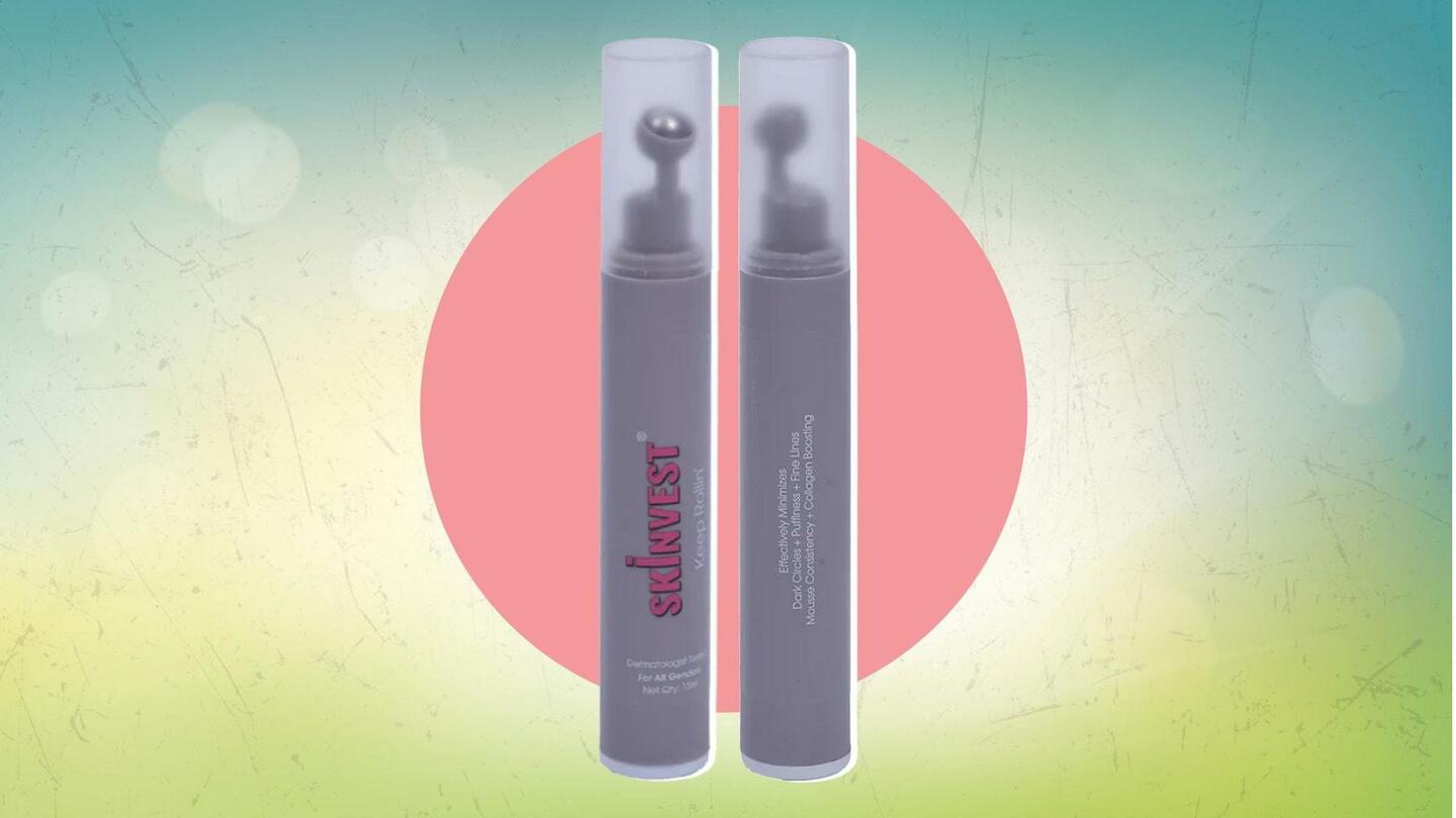 Ulasan produk kecantikan: Skinvest Keep Rollin' Under eye mousse