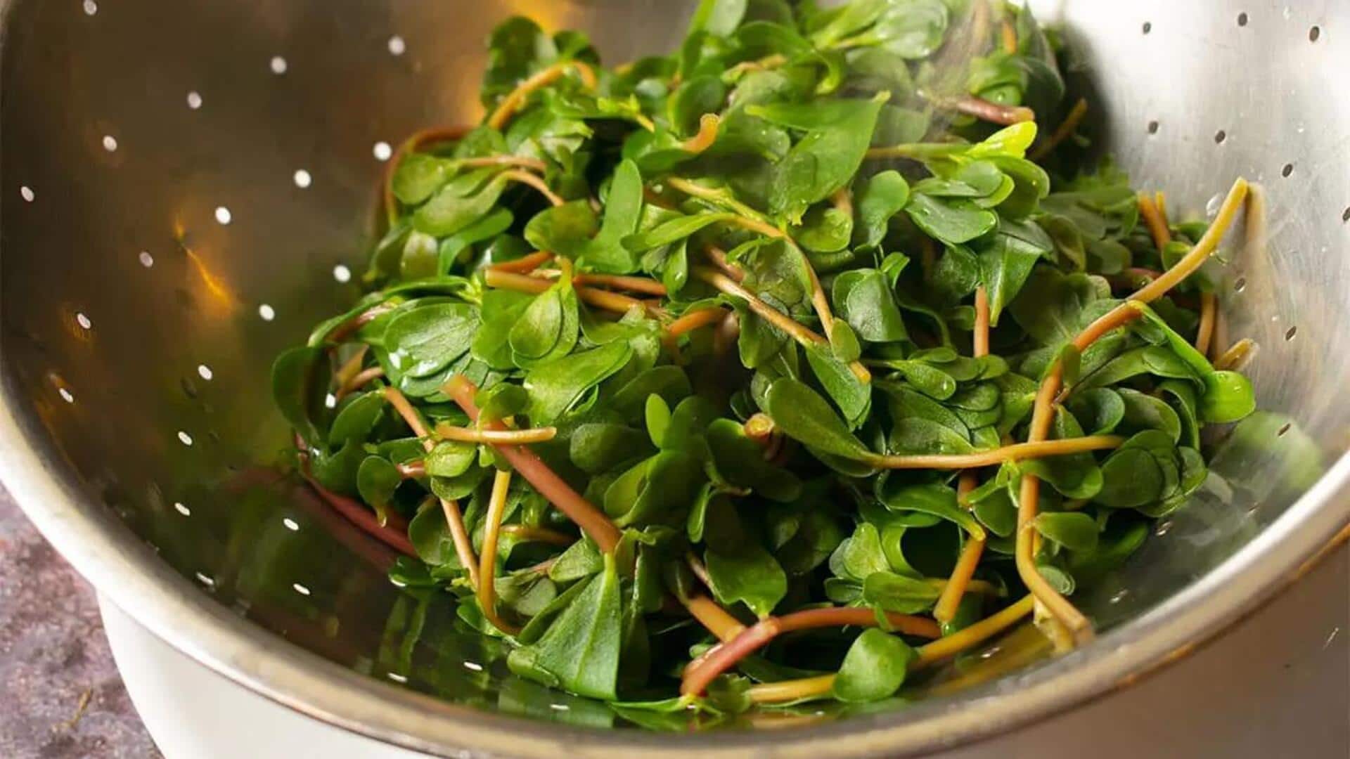 Mencicipi Lima Hidangan Terbaik dengan Bahan Dasar Krokot