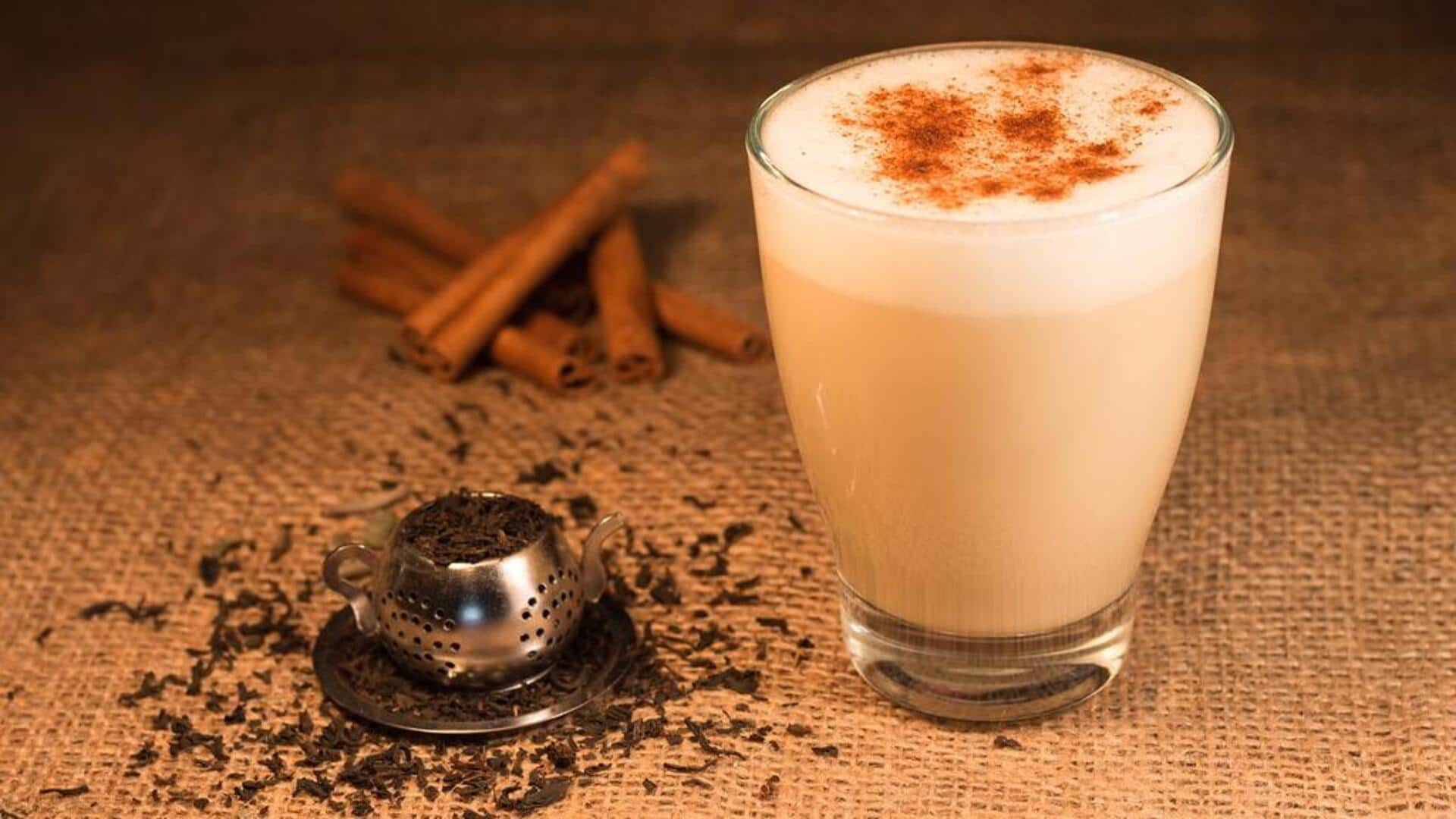 Resep Chai Latte Kapulaga fusion India-Nordik yang lezat