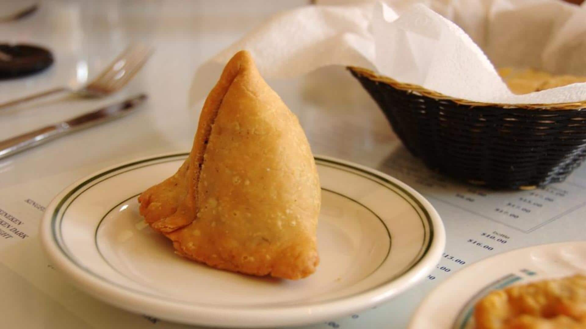 Harira samosa fusion Maroko-India: Panduan memasak