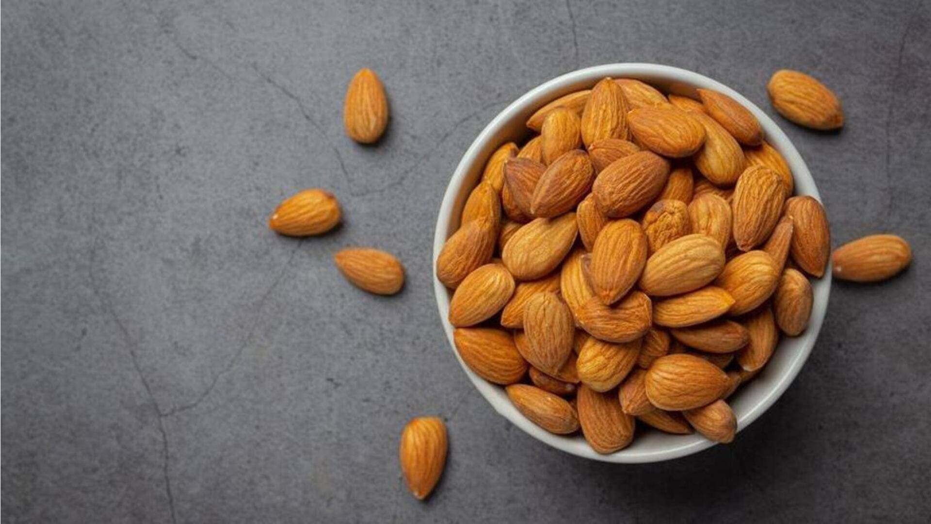 Tanda-tanda Anda overdosis kacang almond