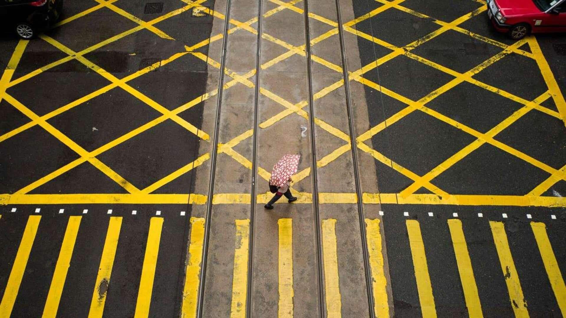 Seni Memotret Pola Jalan secara Kreatif