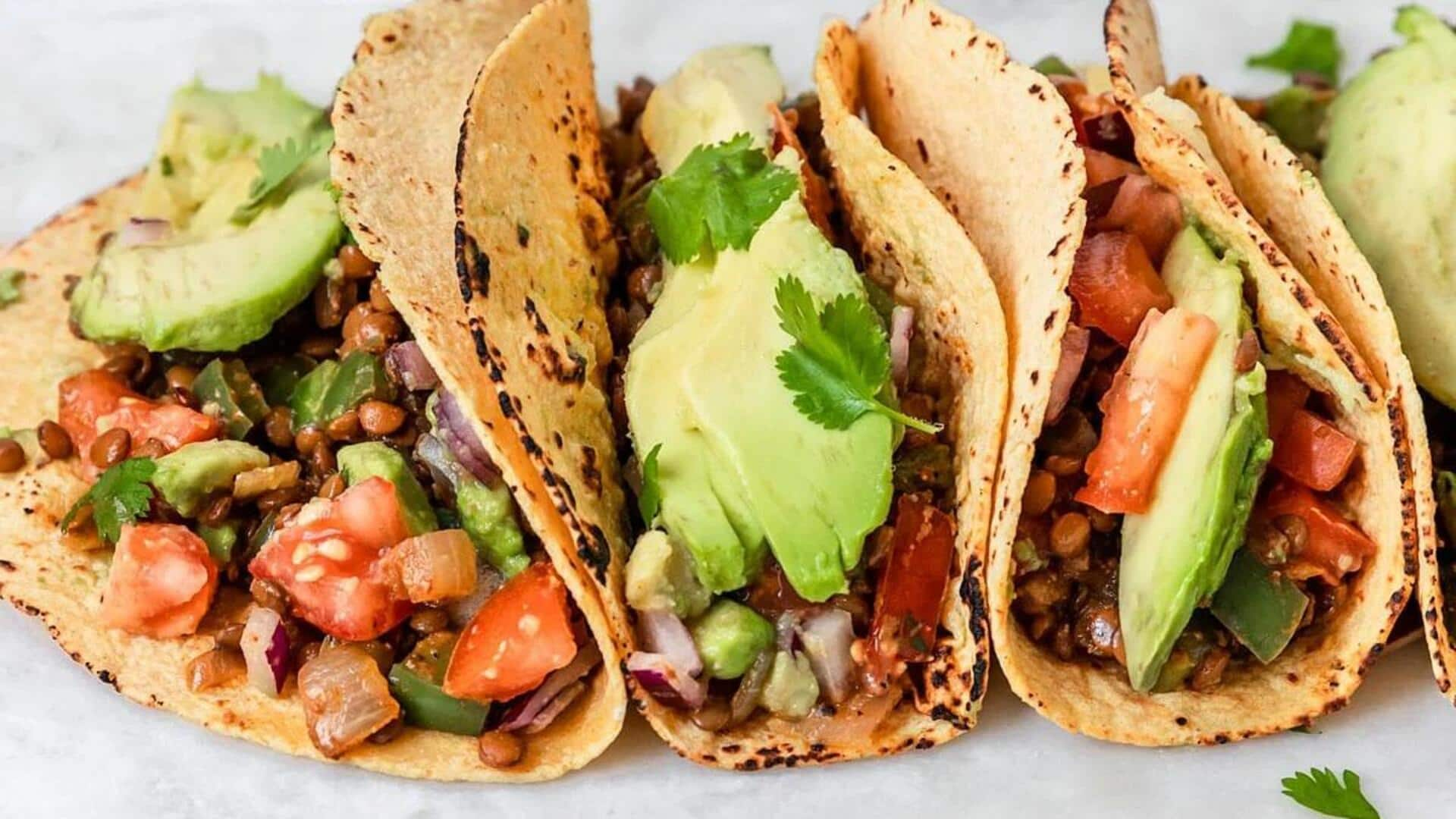 Panduan Sederhana Untuk Menyajikan Tacos Lentil Ala Meksiko