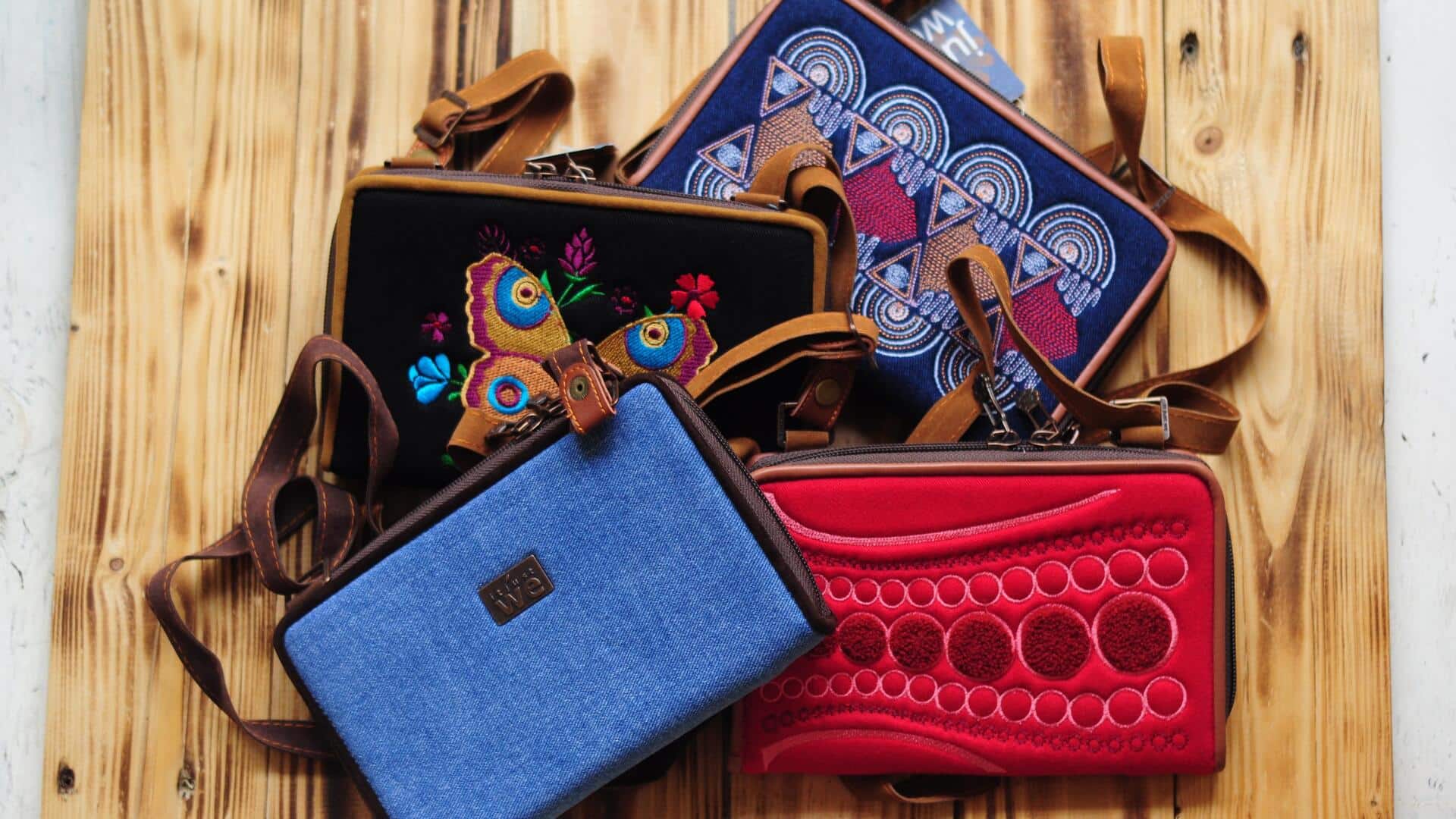 Clutch India lukisan tangan: Menangkap esensi musim