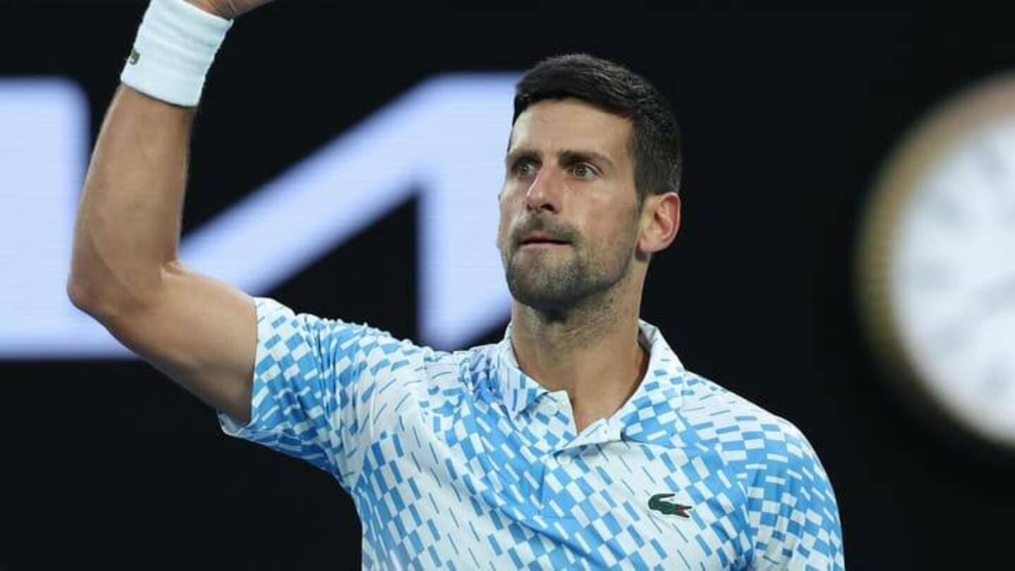 Australia Terbuka: Novak Djokovic yang tak terhentikan mencapai babak ketiga, mengalahkan Couacaud