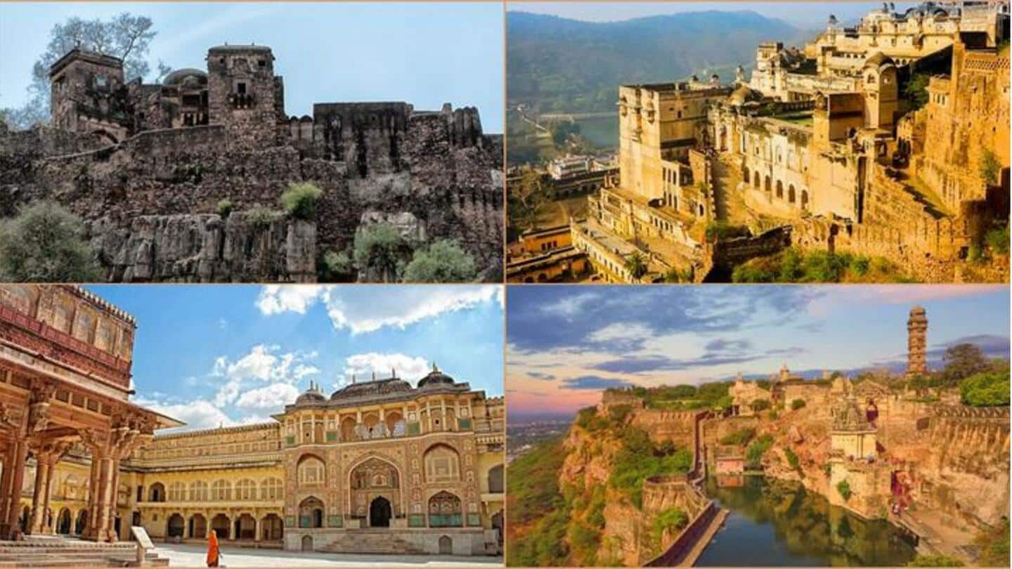 Jangan lupa untuk mengunjungi benteng-benteng kerajaan ini ketika berada di Rajasthan