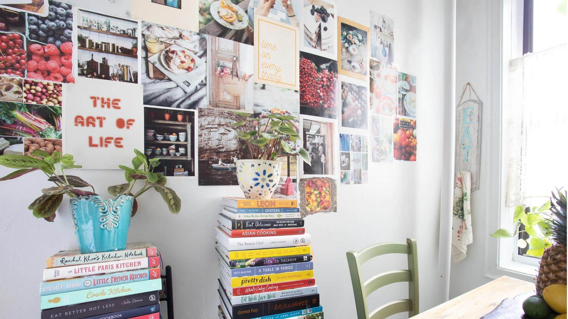 Tip Sederhana Mengubah Majalah Lama menjadi Dekorasi Dinding