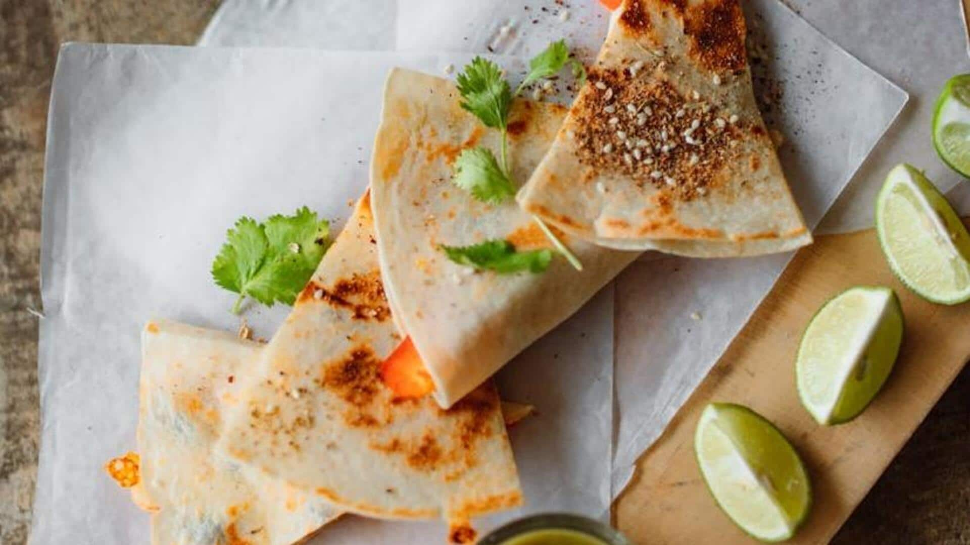 Resep: Siapkan quesadilla ubi jalar untuk hari yang penuh rasa