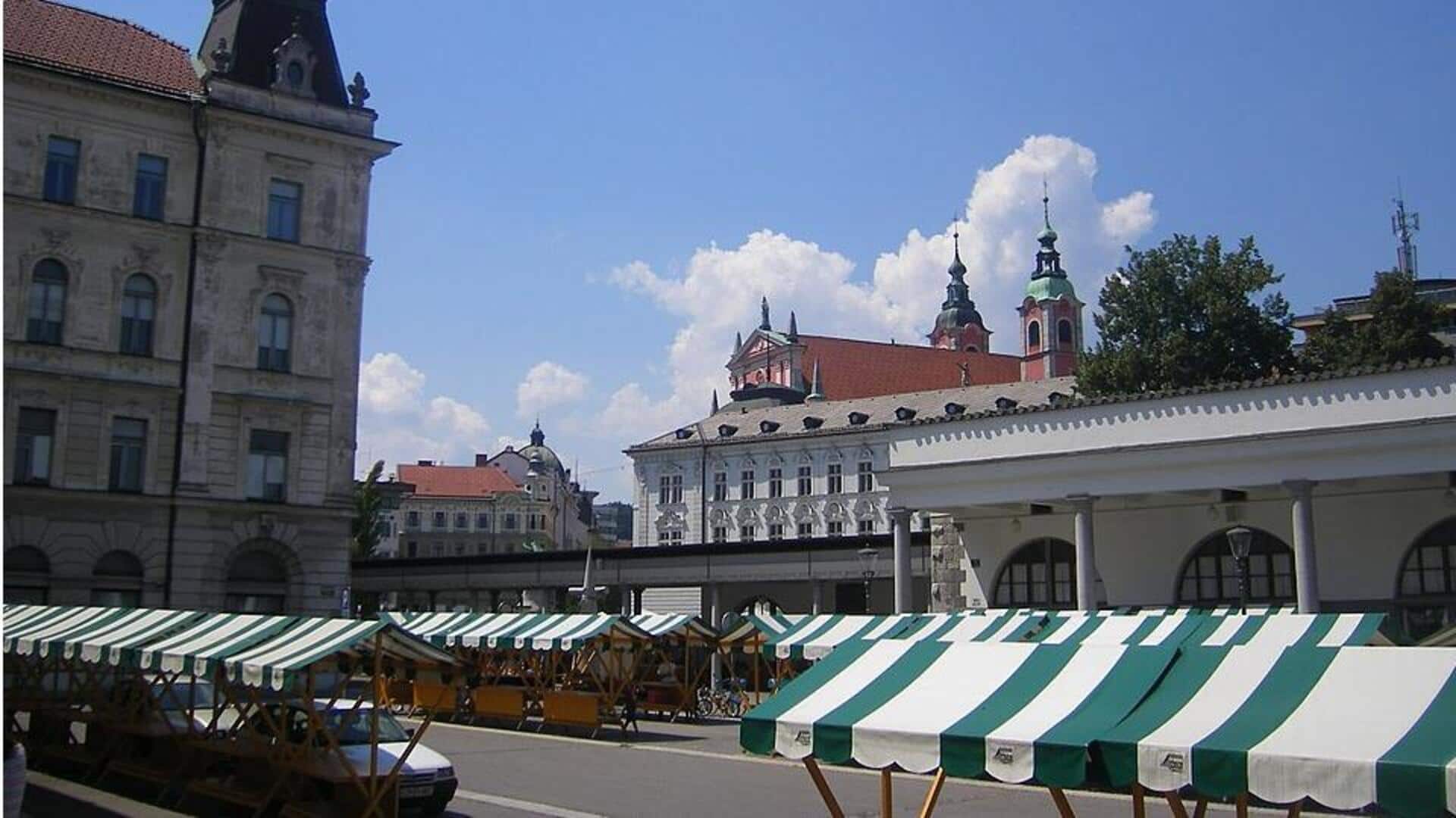 Menjelajahi Pasar Berwarna-warni di Ljubljana