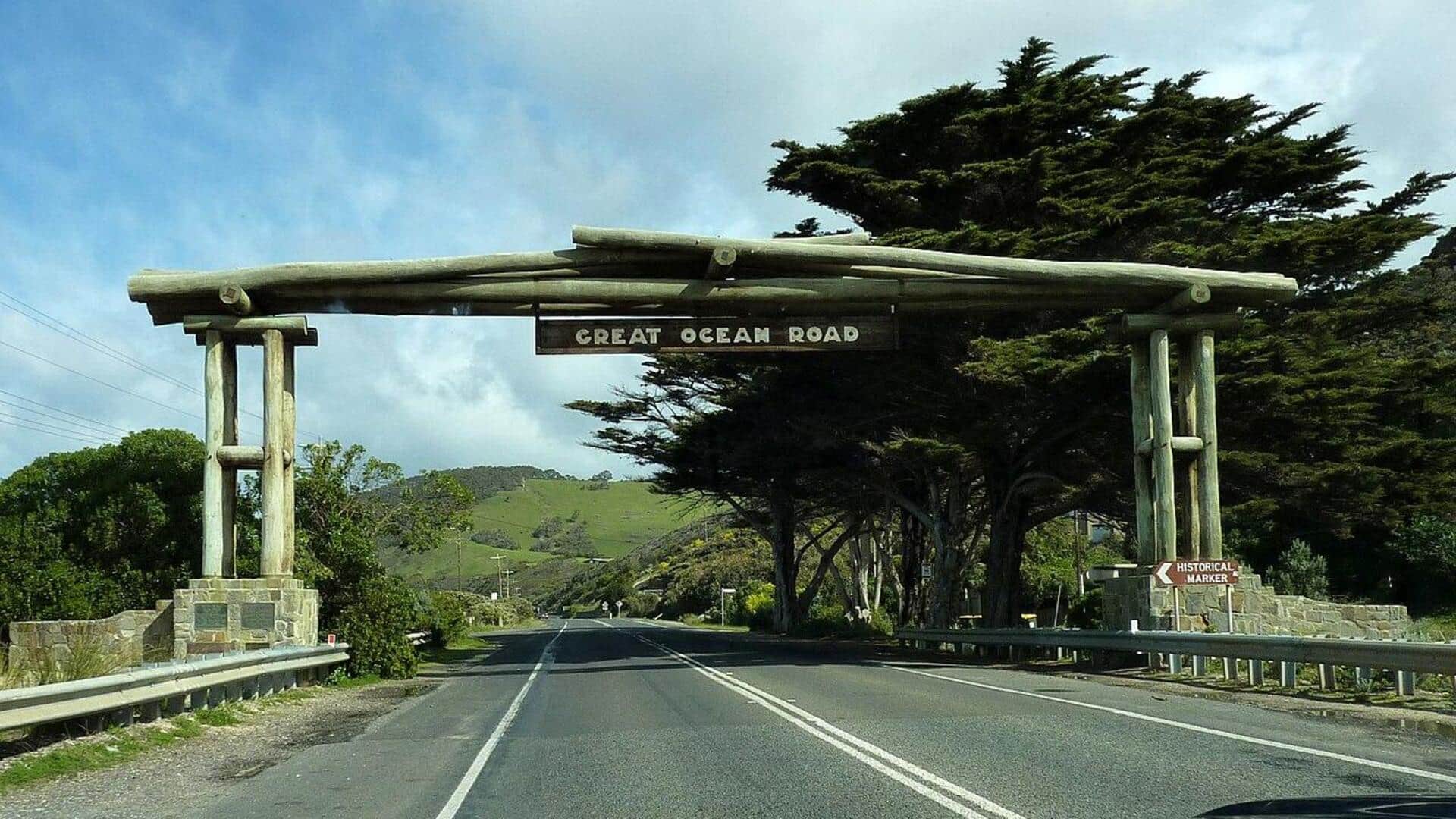 Jalan Raya Great Ocean di Australia