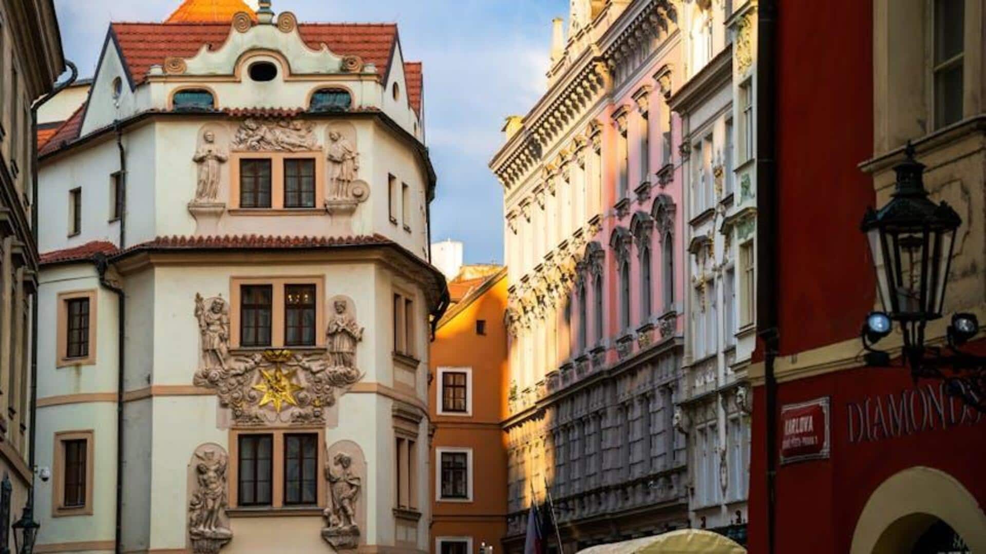 Pesona Lima Gang Bersejarah di Praha