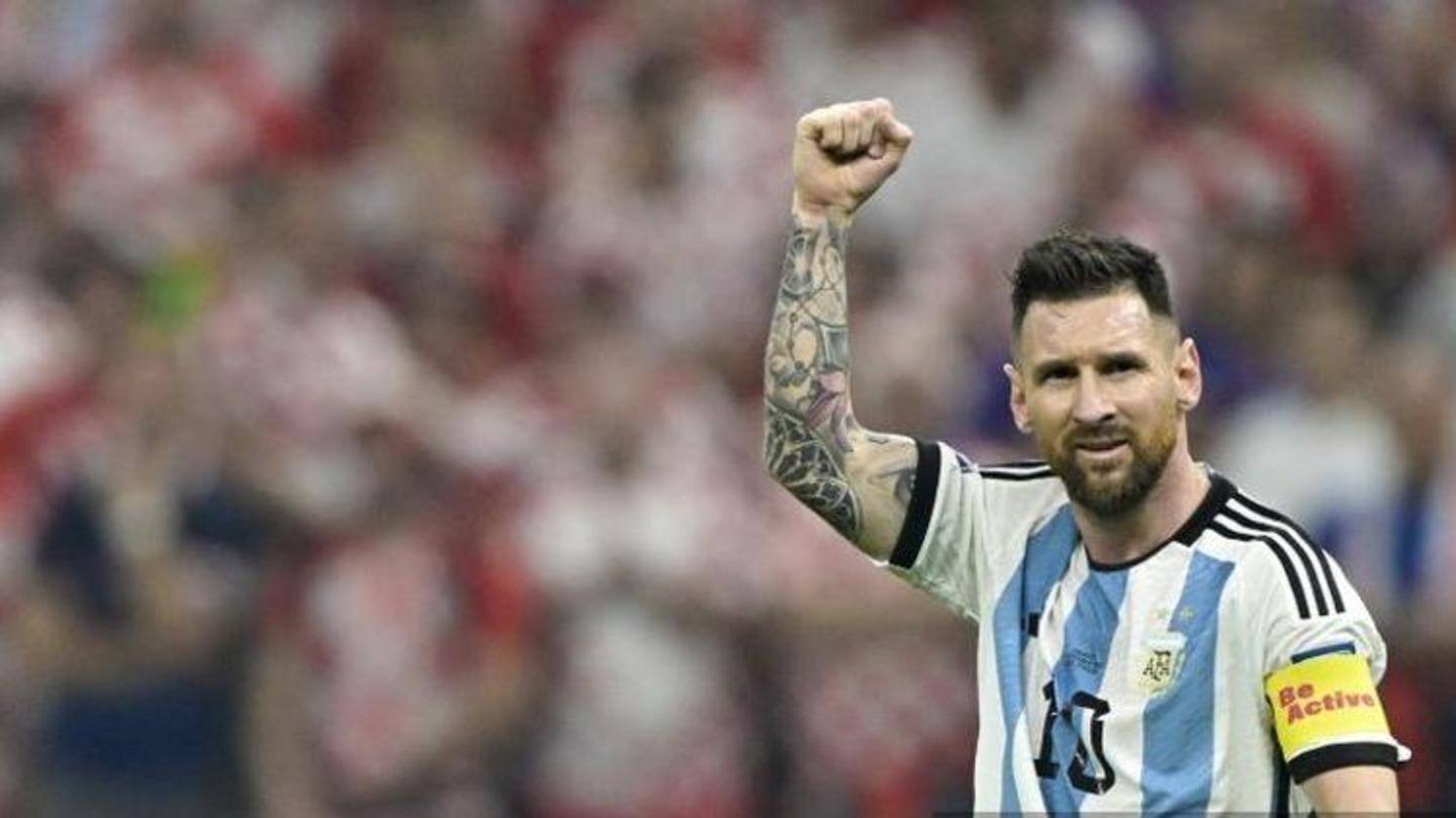 Lionel Messi menorehkan sejarah, memecahkan rekor Piala Dunia FIFA ini