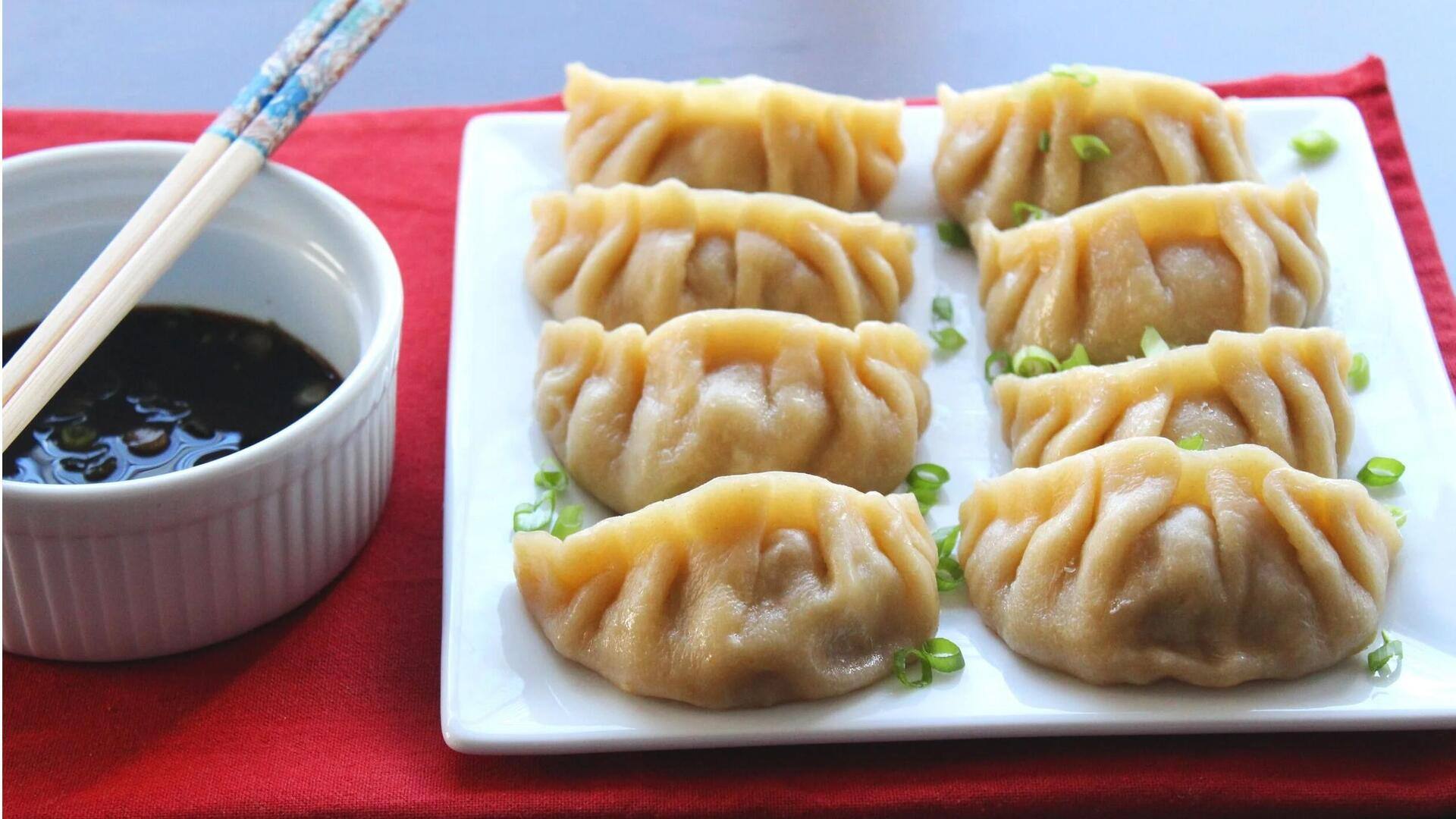 Menghidangkan Dumpling Leek Vegetarian dengan Bumbu Khas Indonesia