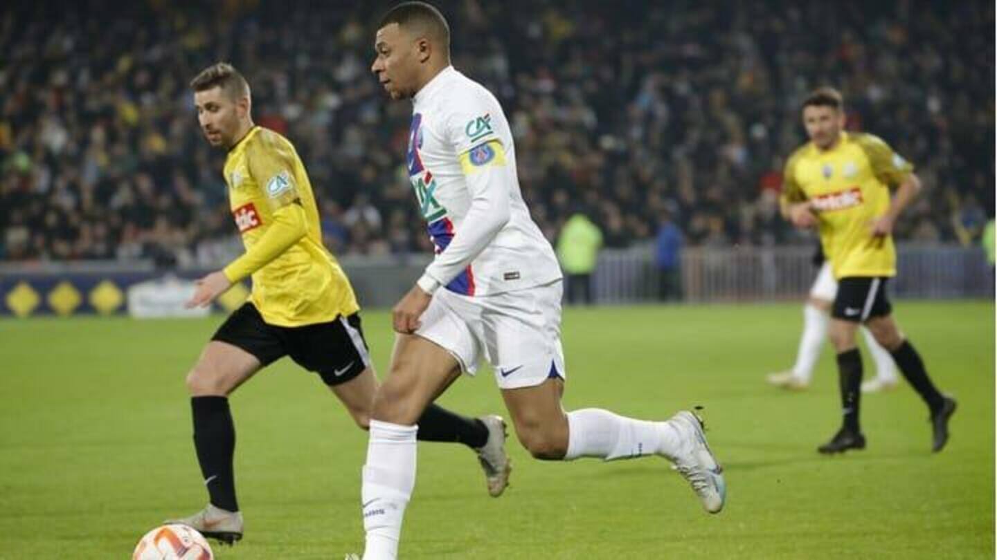 Piala Prancis, Kylian Mbappe mencetak lima gol yang memecahkan rekor: Statistik utama