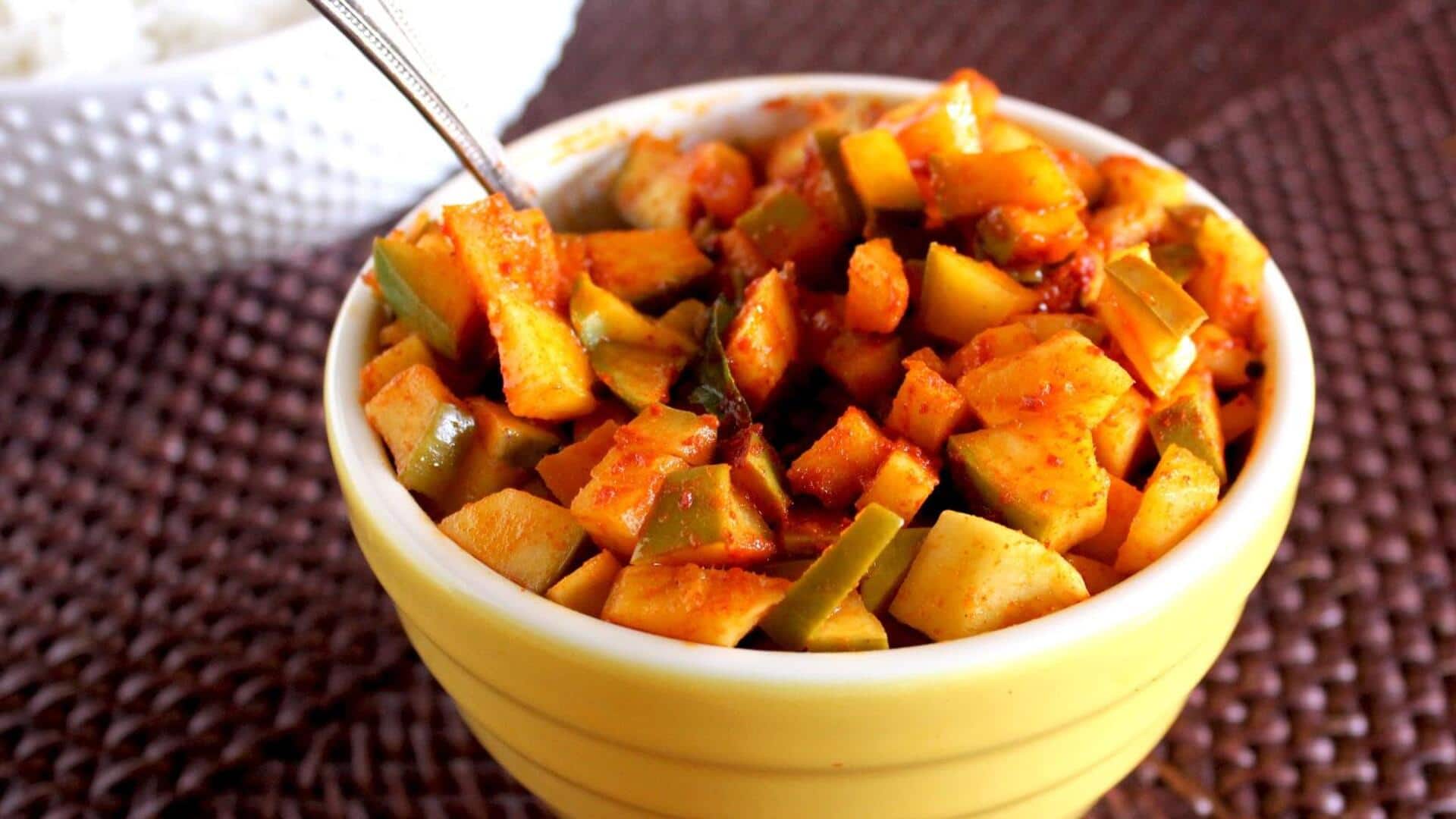 Acar India dengan Sentuhan Buah yang Unik