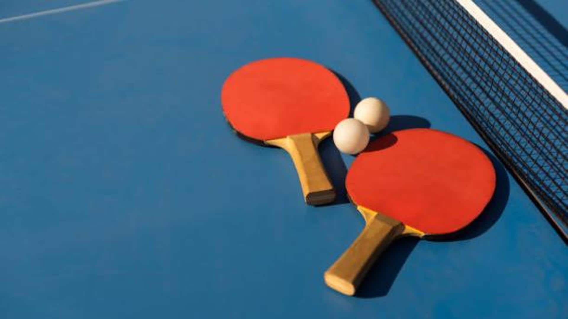 Mengapa meja tenis meja memiliki lapisan unik?