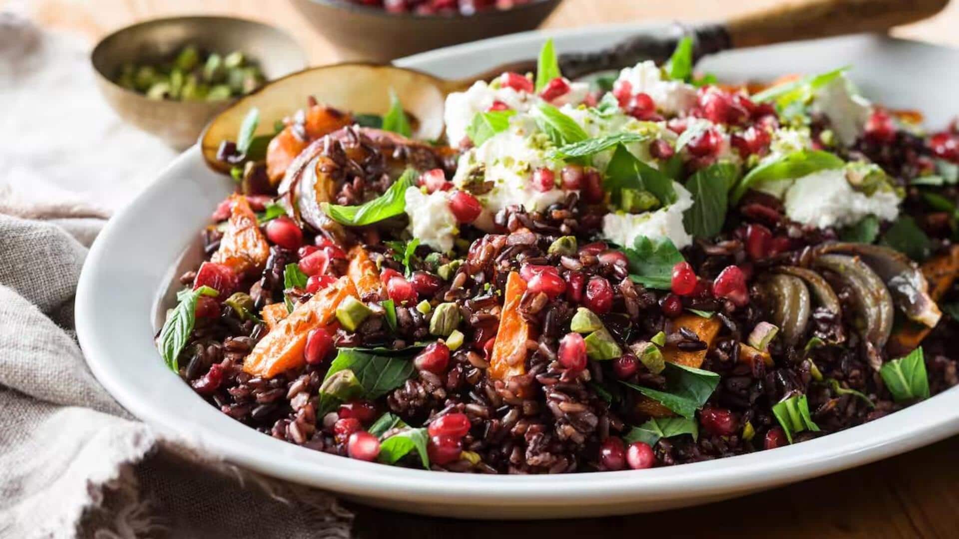 Resep Inovatif dari Beras Hitam yang Menggugah Selera