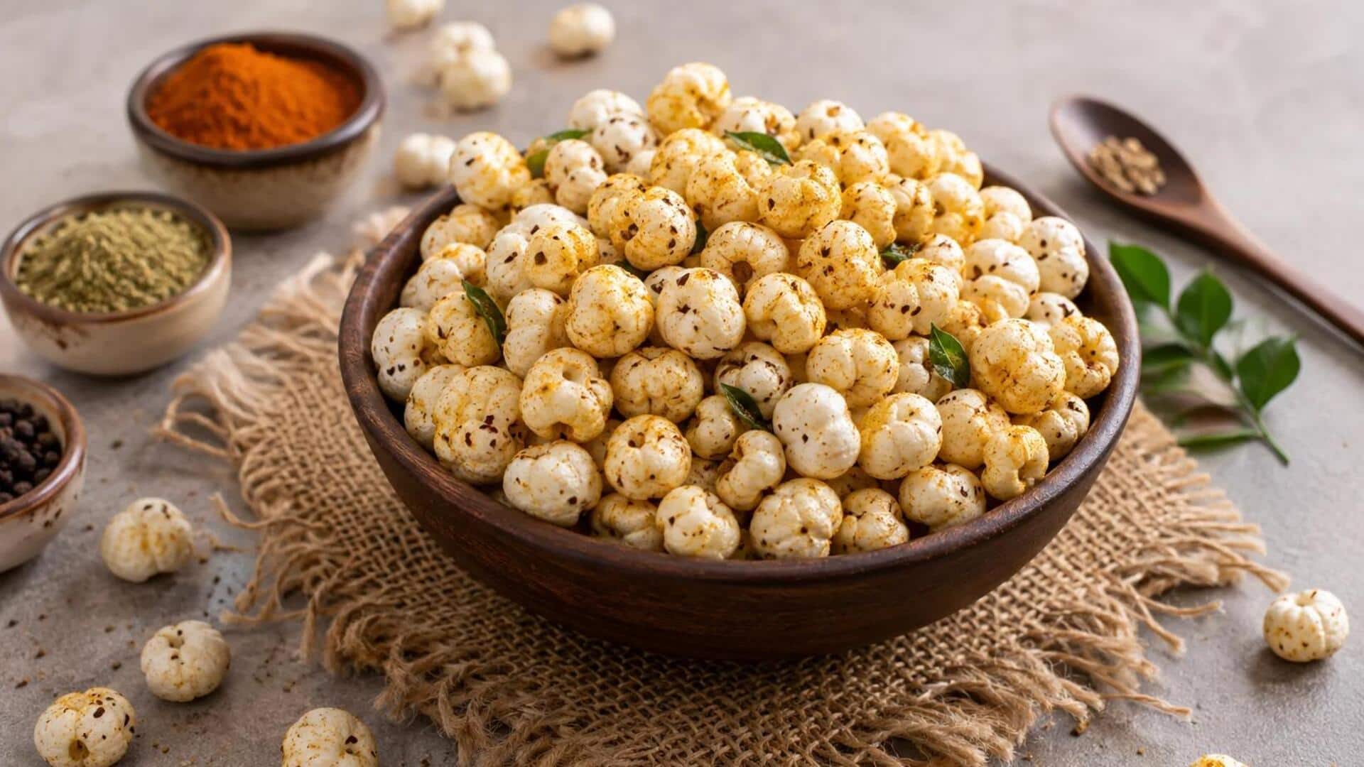 Menjelajahi Biji Teratai dalam Resep Camilan India yang Unik