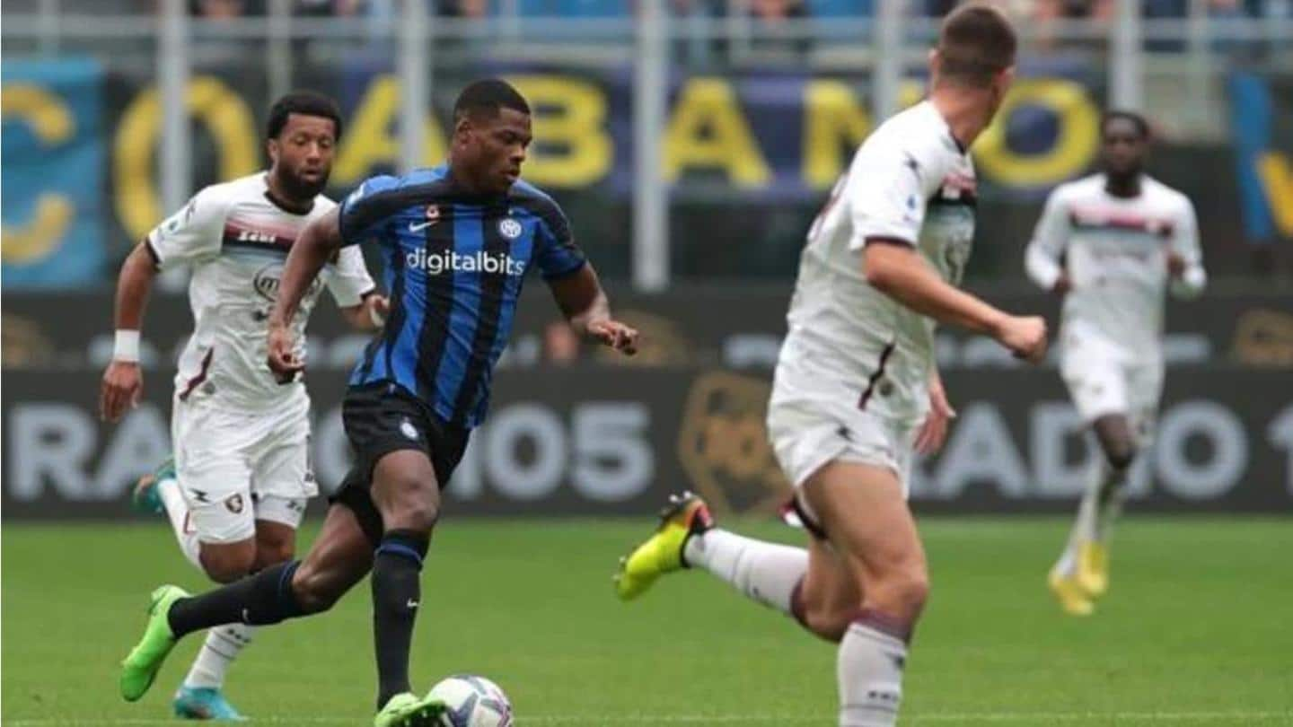 Serie A 2022-23, Inter atasi Salernitana 2-0: Statistik penting