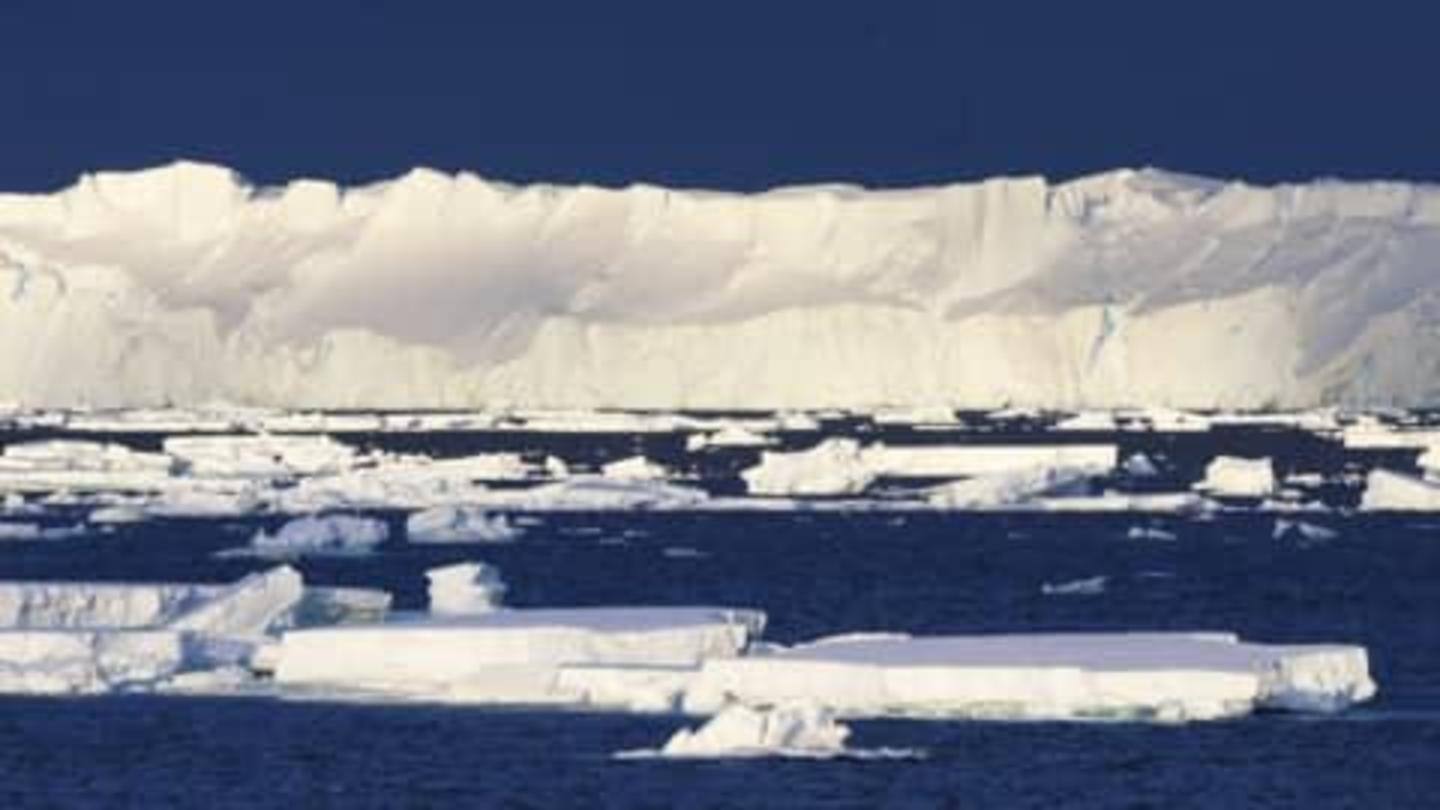 Gletser di antartika luruh lebih cepat dari perkiraan sebelumnya