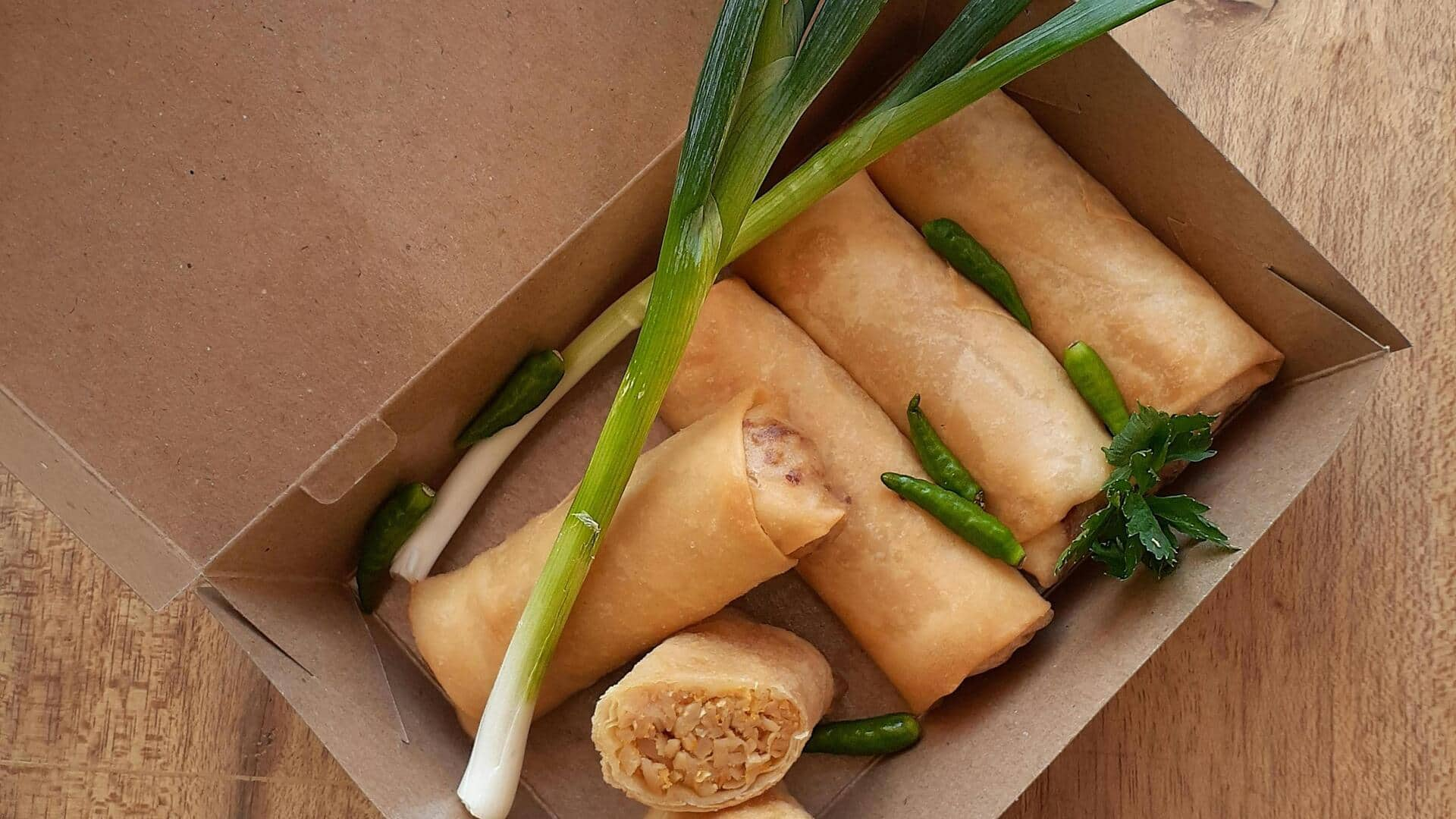 Alternatif Lumpia Vegan yang Lebih Sehat