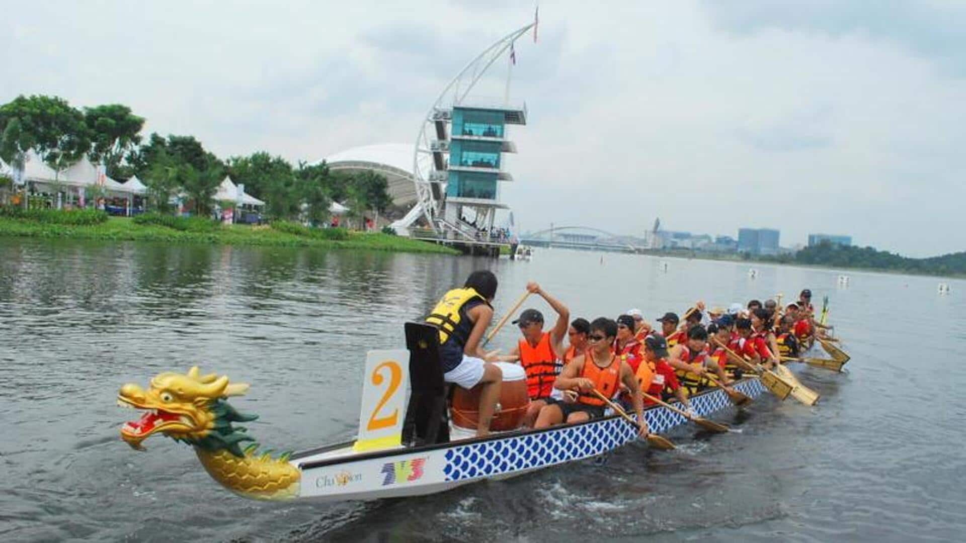 Mengapa bilah dayung perahu naga miring: 5 alasan fungsional olahraga