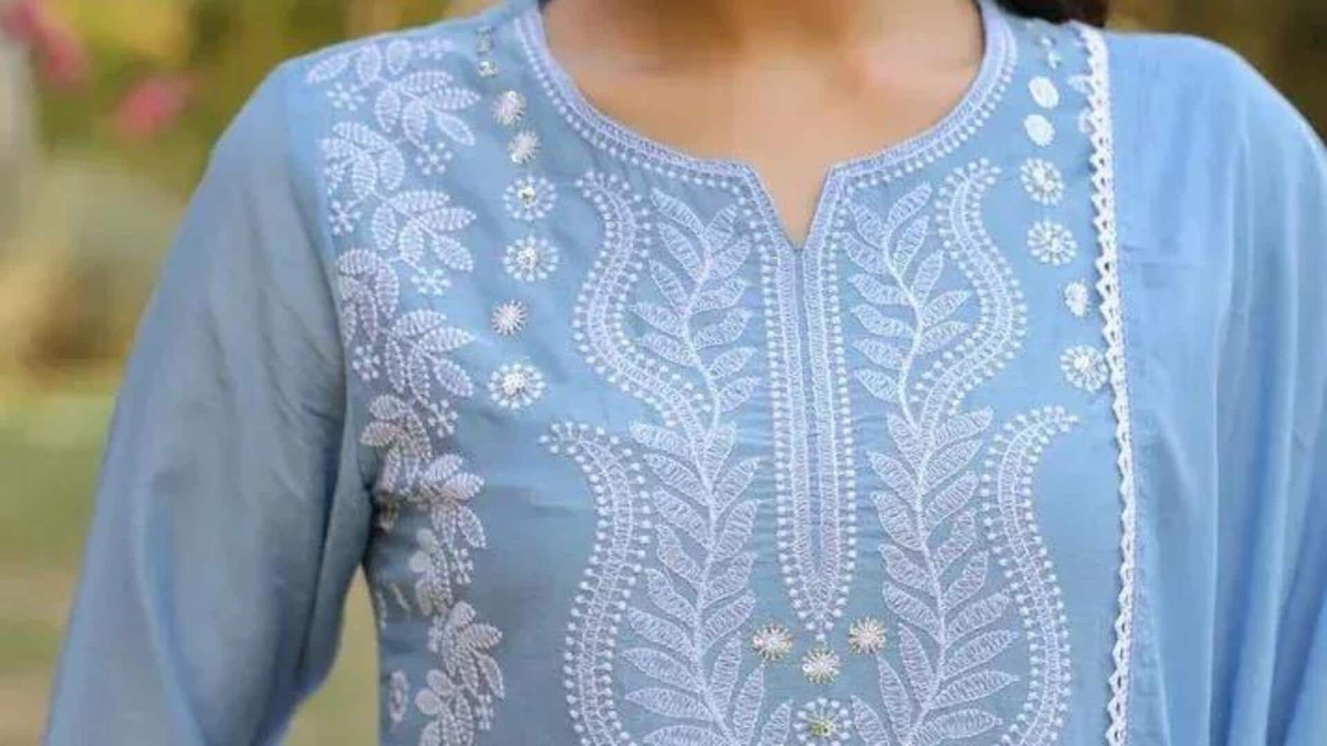 Chikankari: Menghidupkan kembali bordir India yang abadi