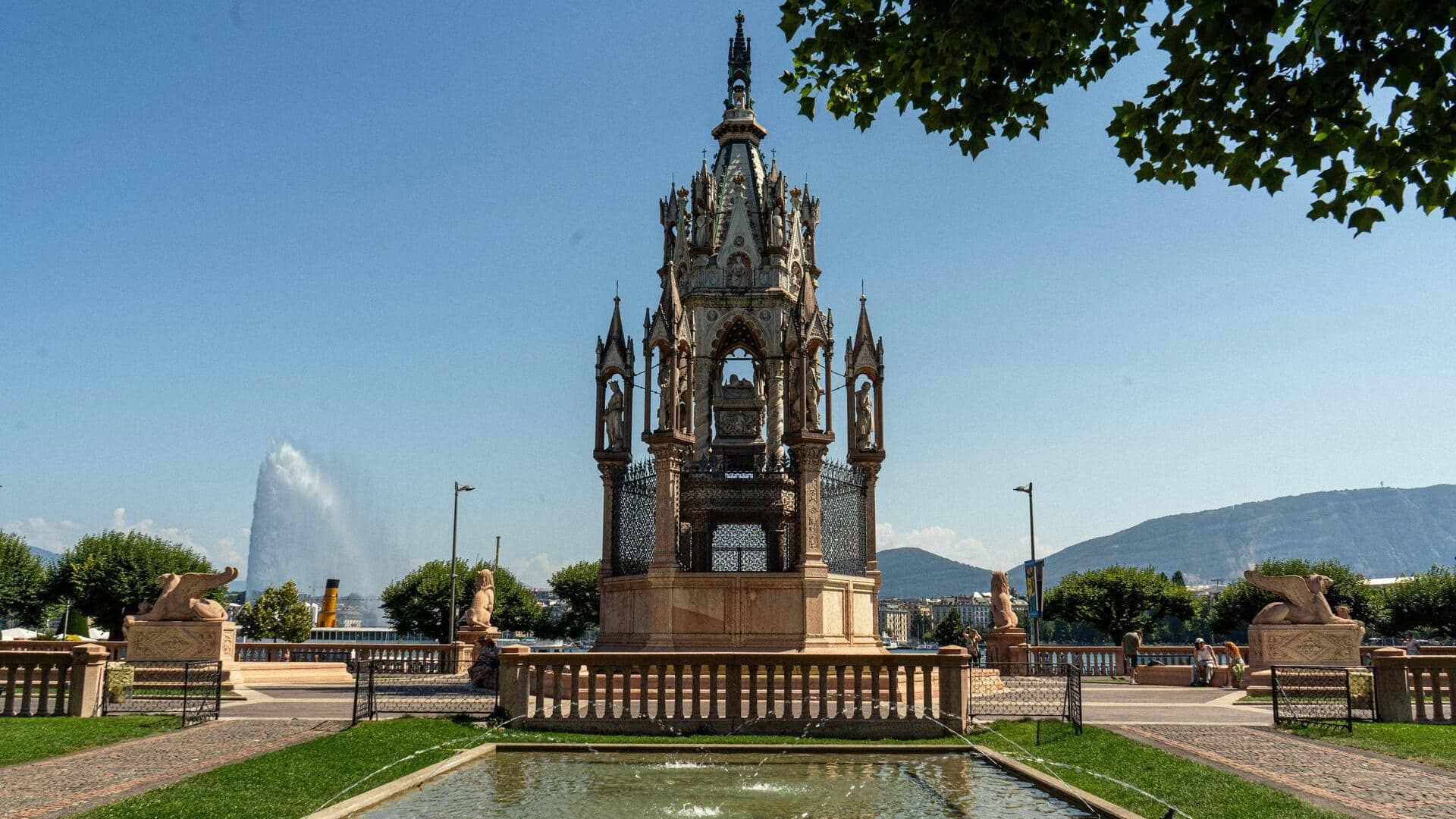 Menemukan Taman Tepi Danau Tersembunyi di Jenewa