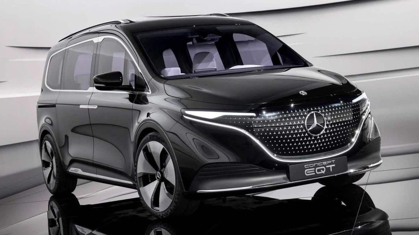 Mercedes-Benz Concept EQT: Penampakan van listrik murni T-Class buatan Mercy