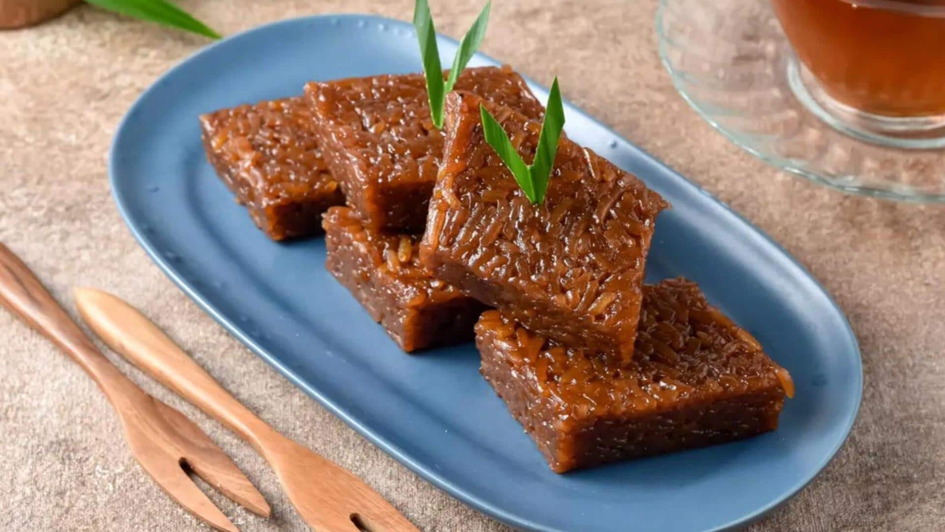 Hidangan Penutup Unik dari Indonesia dengan Bahan Dasar Ketan