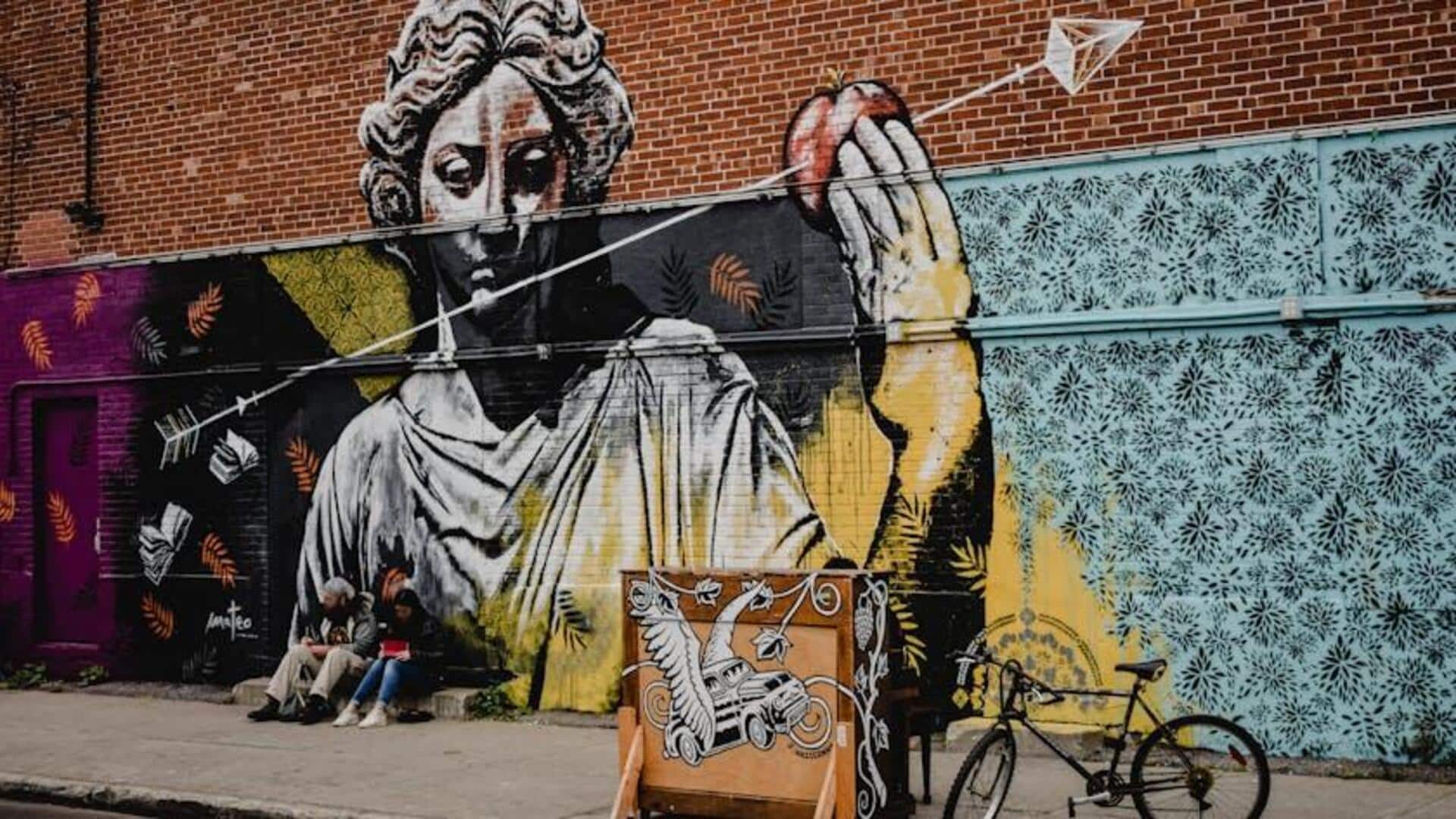Lima Mural Luar Ruangan di Montreal yang Wajib Dilihat