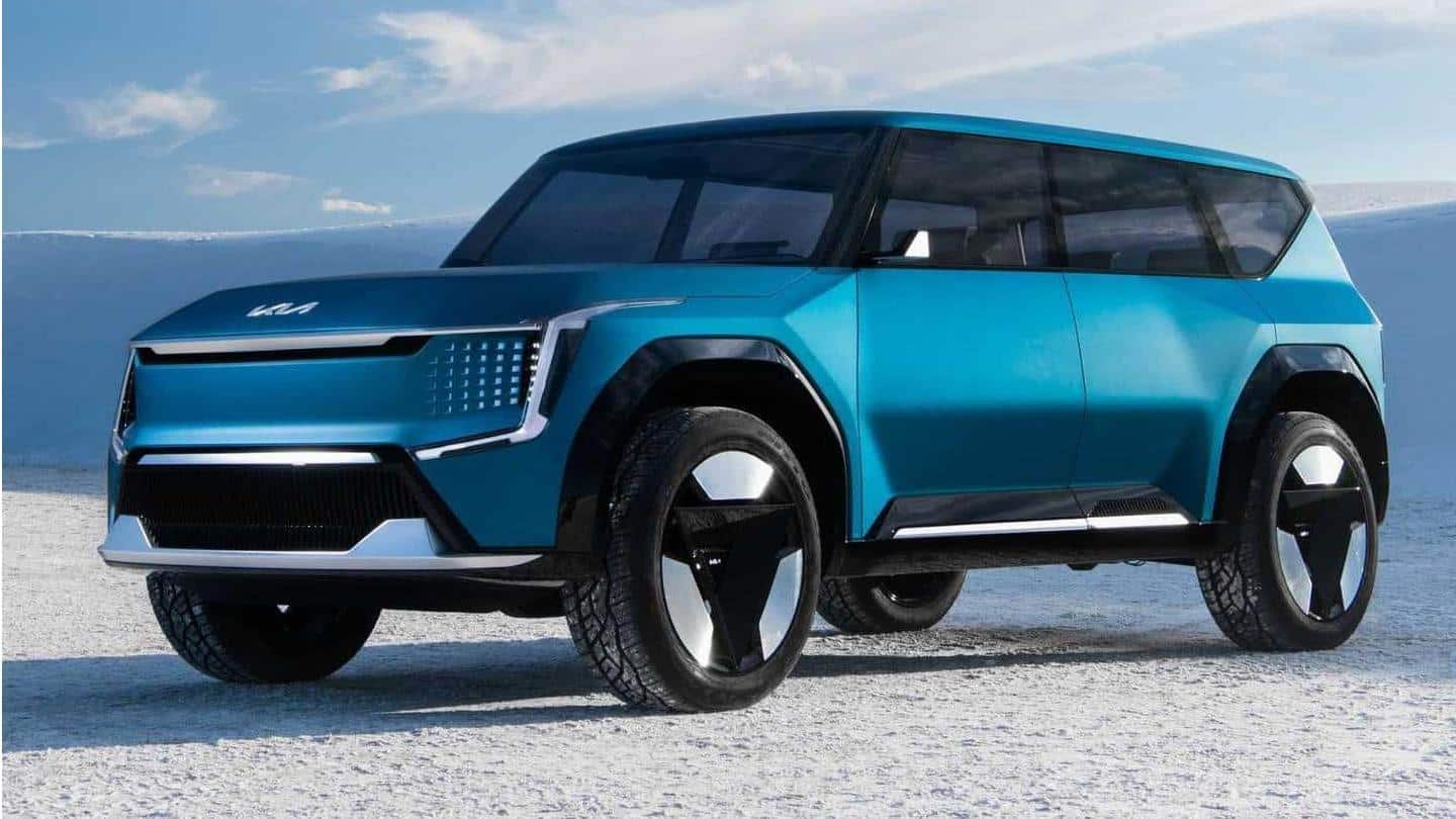 Kia Concept EV9 hadir dengan desain yang gagah