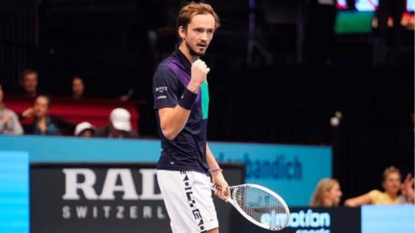 Daniil Medvedev kalahkan Denis Shapovalov, menjuarai Wina Terbuka: Statistik utama