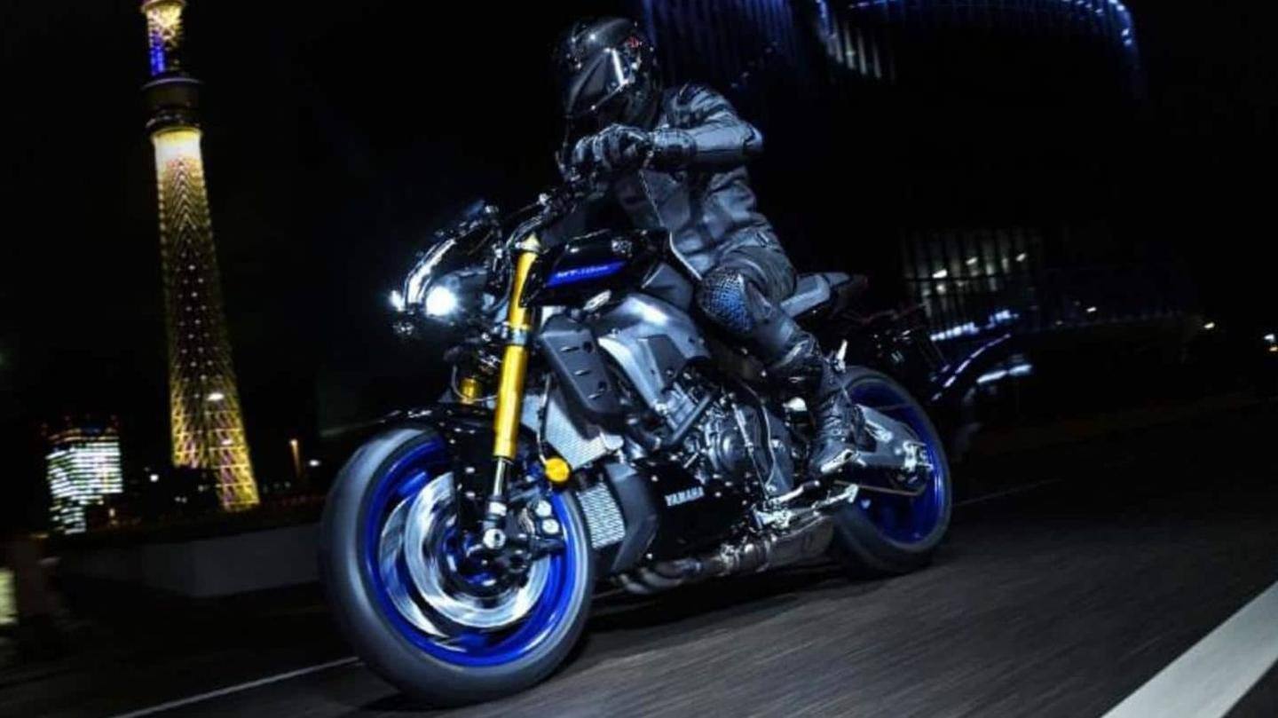 Motor memiliki konsol instrumen TFT dan jok terpisah Motor memiliki konsol instrumen TFT dan jok terpisah